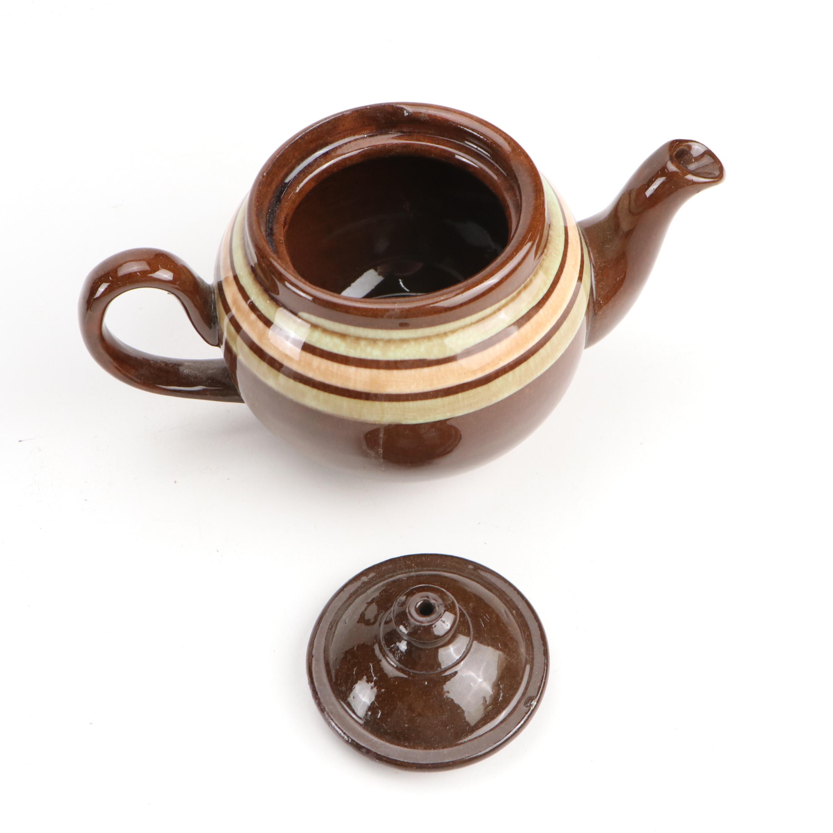 Bybee Pottery with Other Glass and Ceramic Table Accessories and Figurine