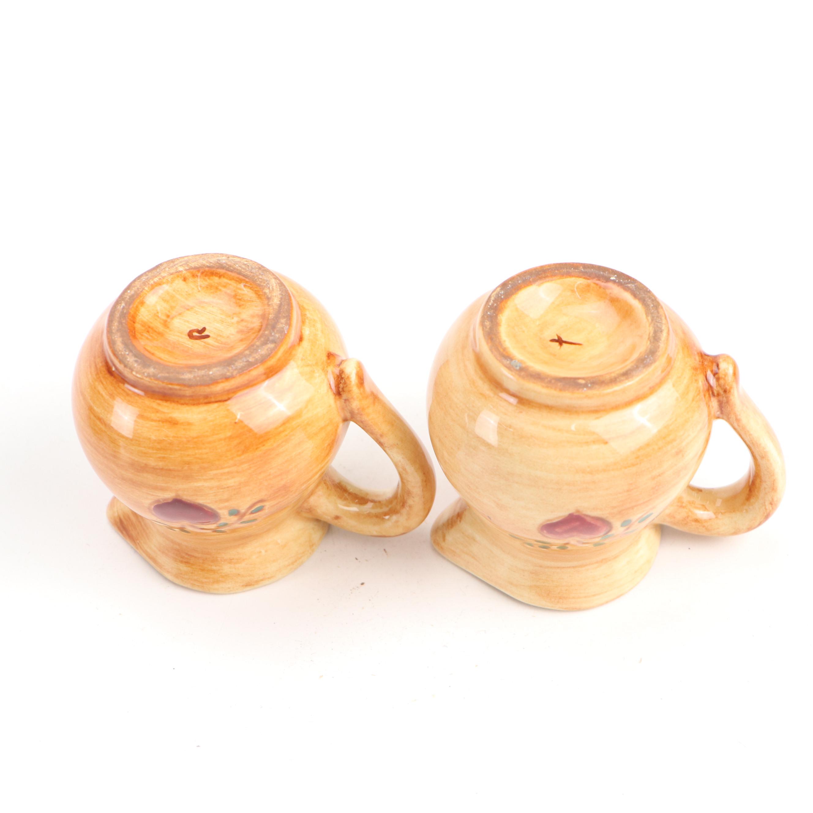 Bybee Pottery with Other Glass and Ceramic Table Accessories and Figurine