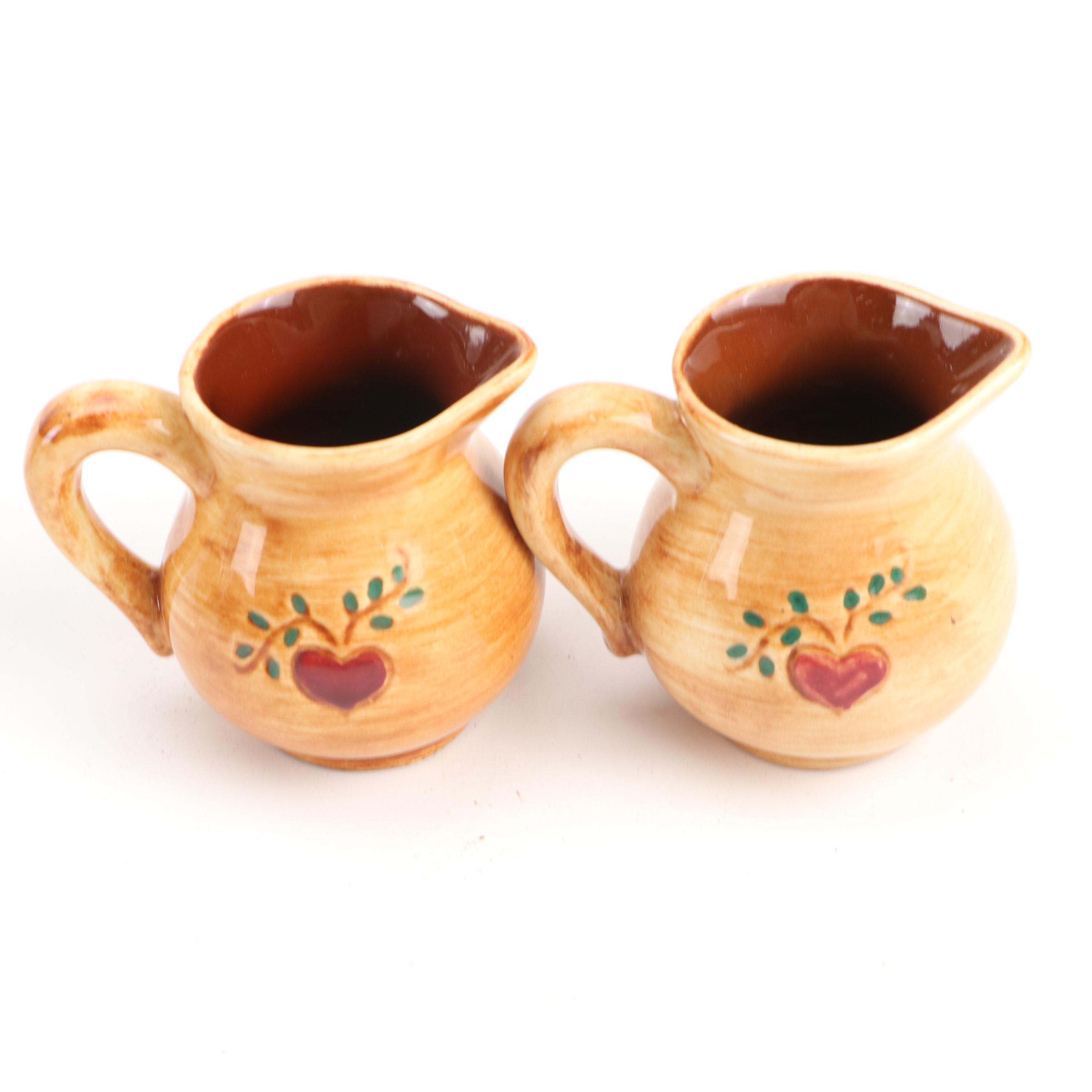 Bybee Pottery with Other Glass and Ceramic Table Accessories and Figurine
