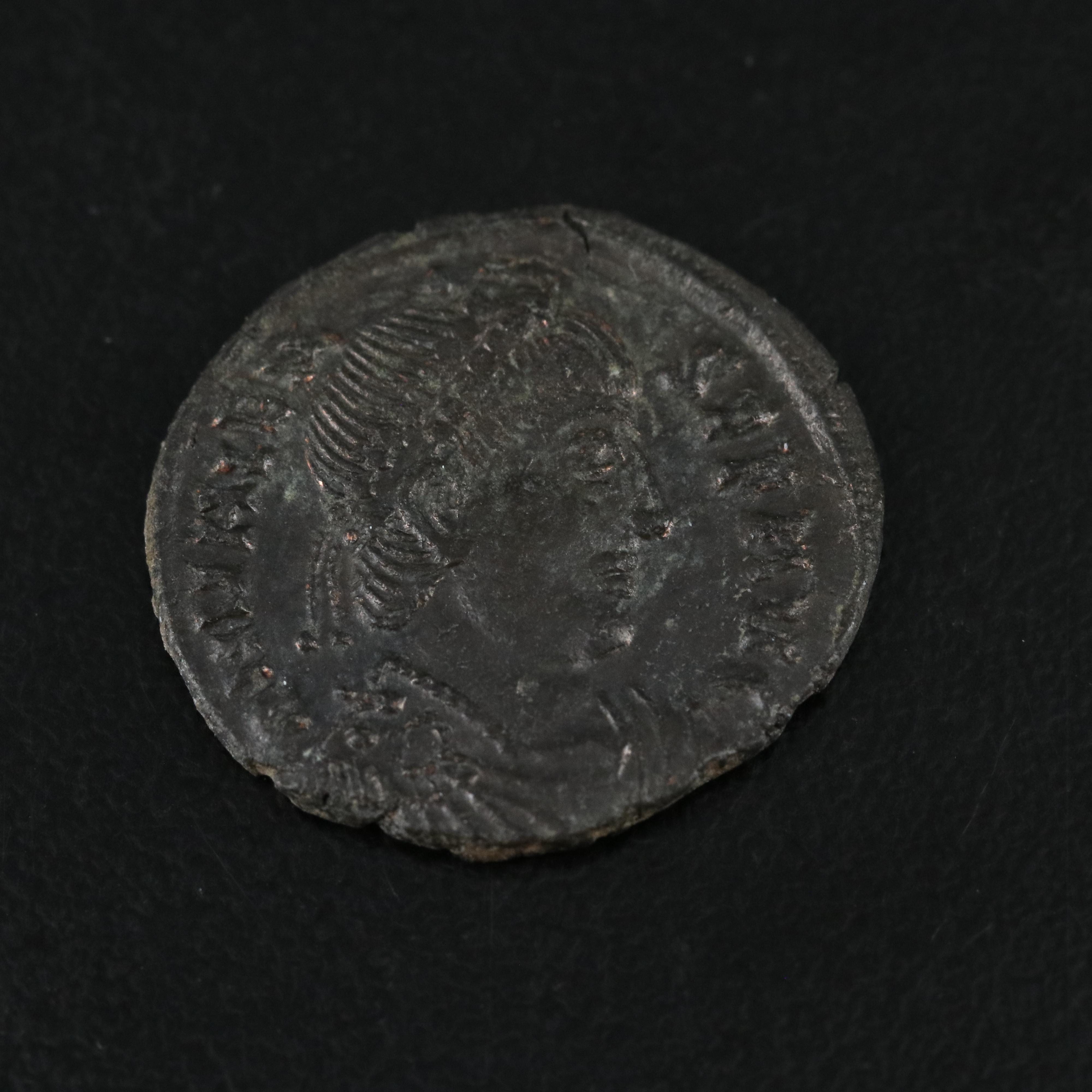 Ancient Roman Imperial Æ3 Coin of Valens, ca. 364 A.D.