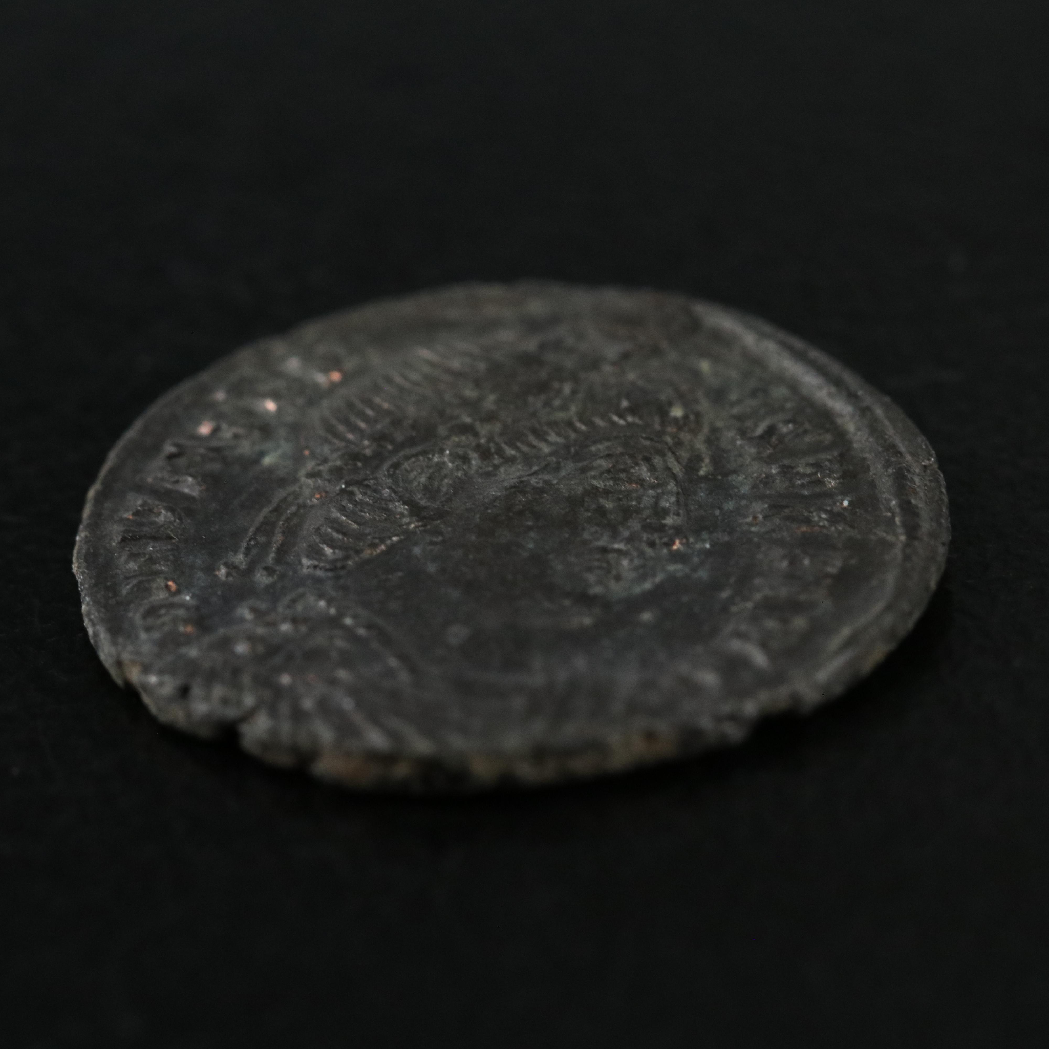 Ancient Roman Imperial Æ3 Coin of Valens, ca. 364 A.D.