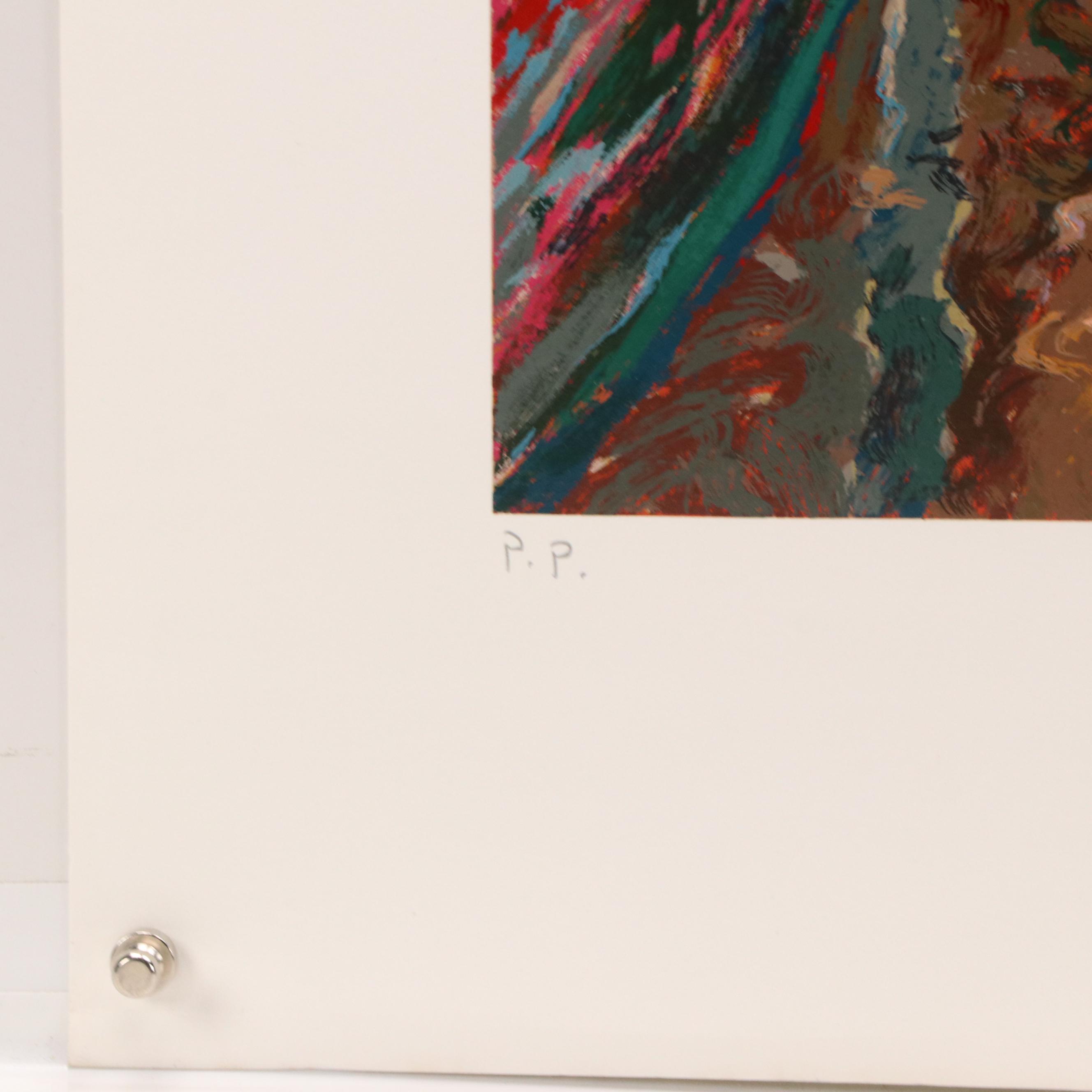 Marco Sassone City Scene Serigraph "Rio Secundo"