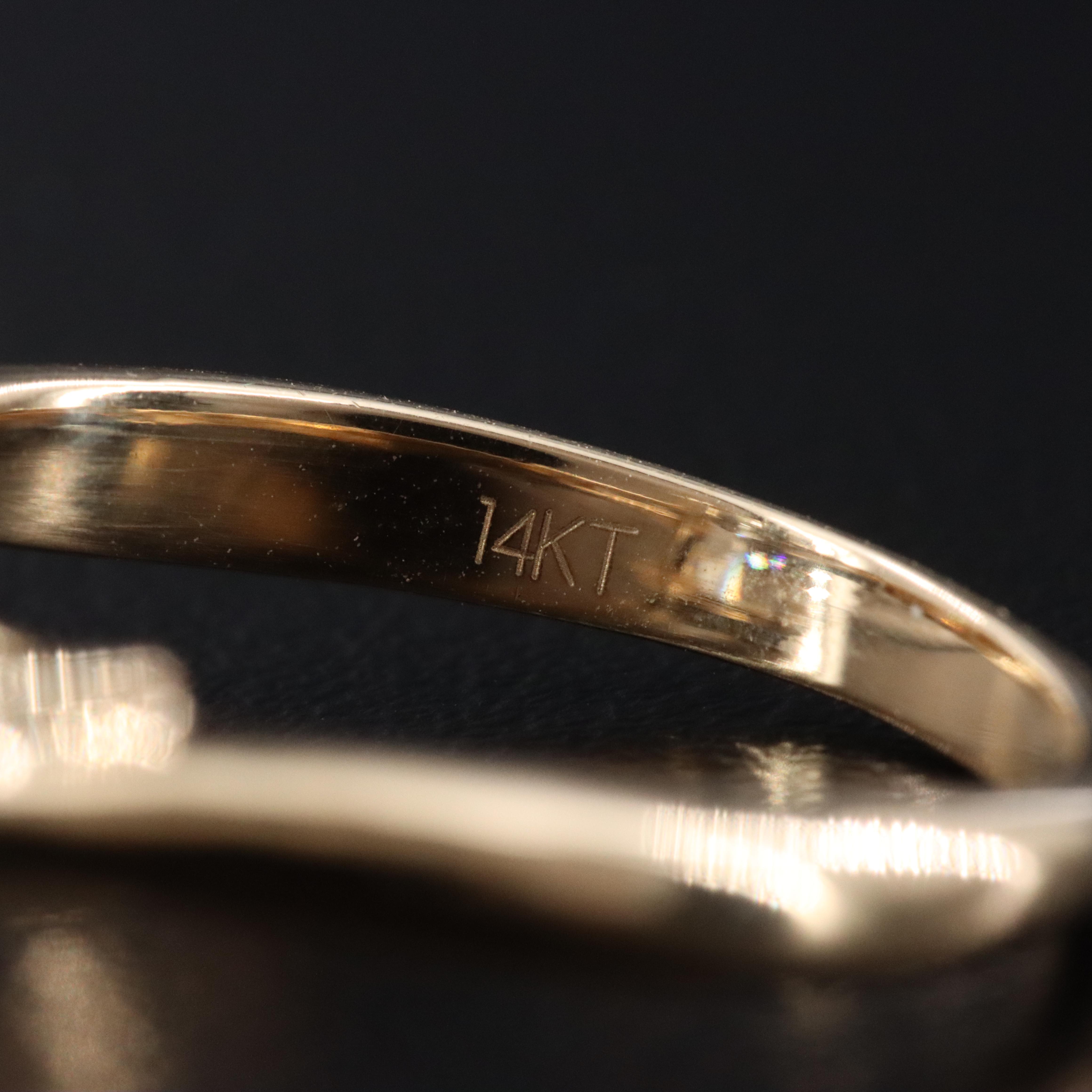 14K 5.77 CTW Lab Grown Diamond Ring with IGI Report