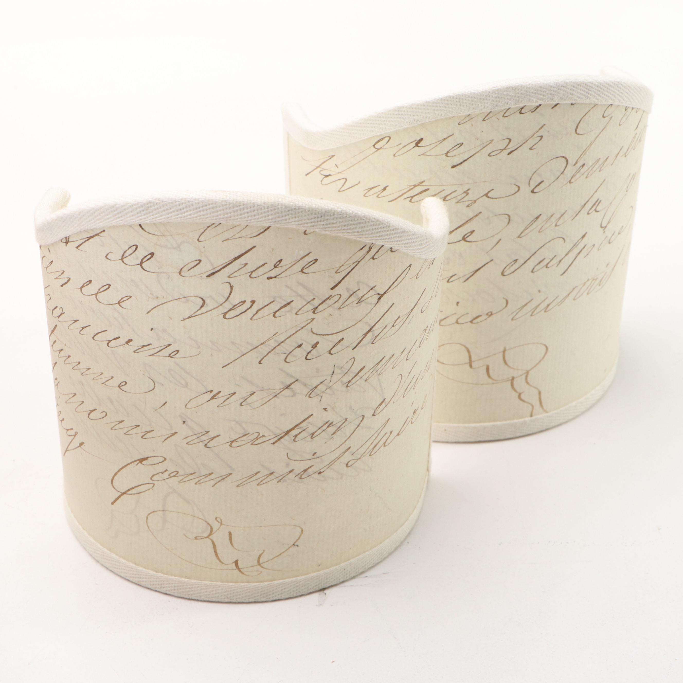 English Style Lace Picnic Food Covers with Lamp Shades