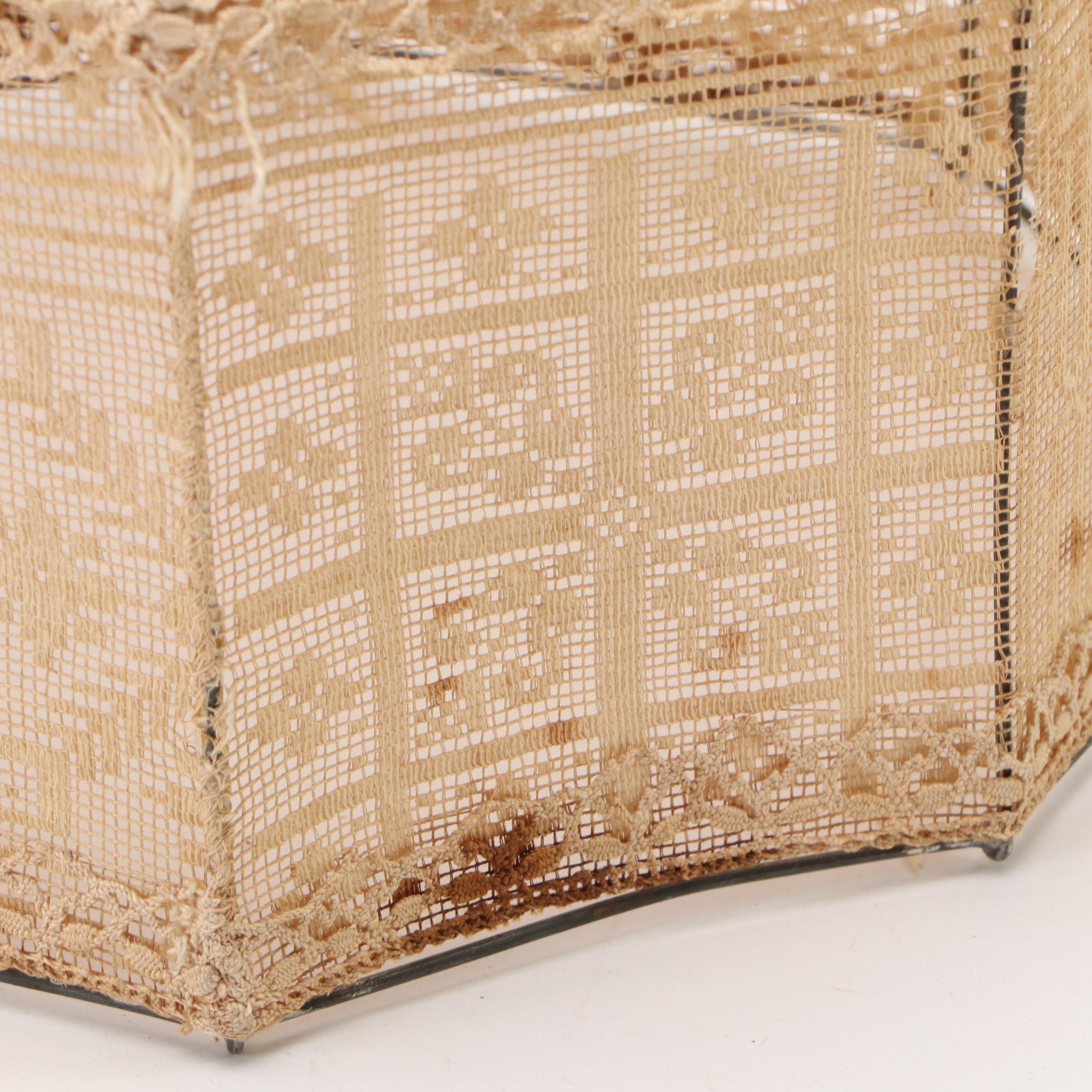 English Style Lace Picnic Food Covers with Lamp Shades