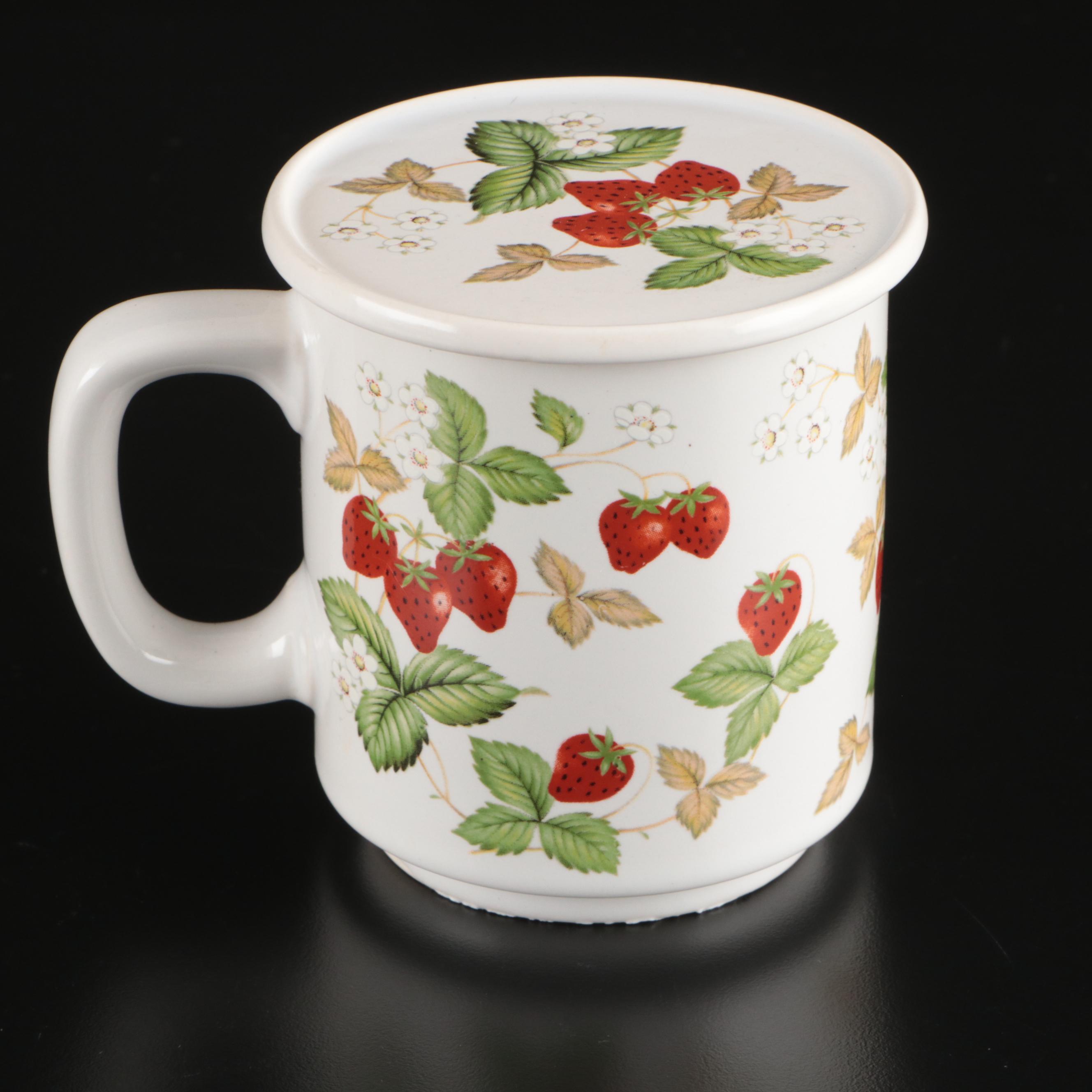 Edwin M. Knowles Porcelain Lidded Dish and Dessert Bowls with Other Tableware