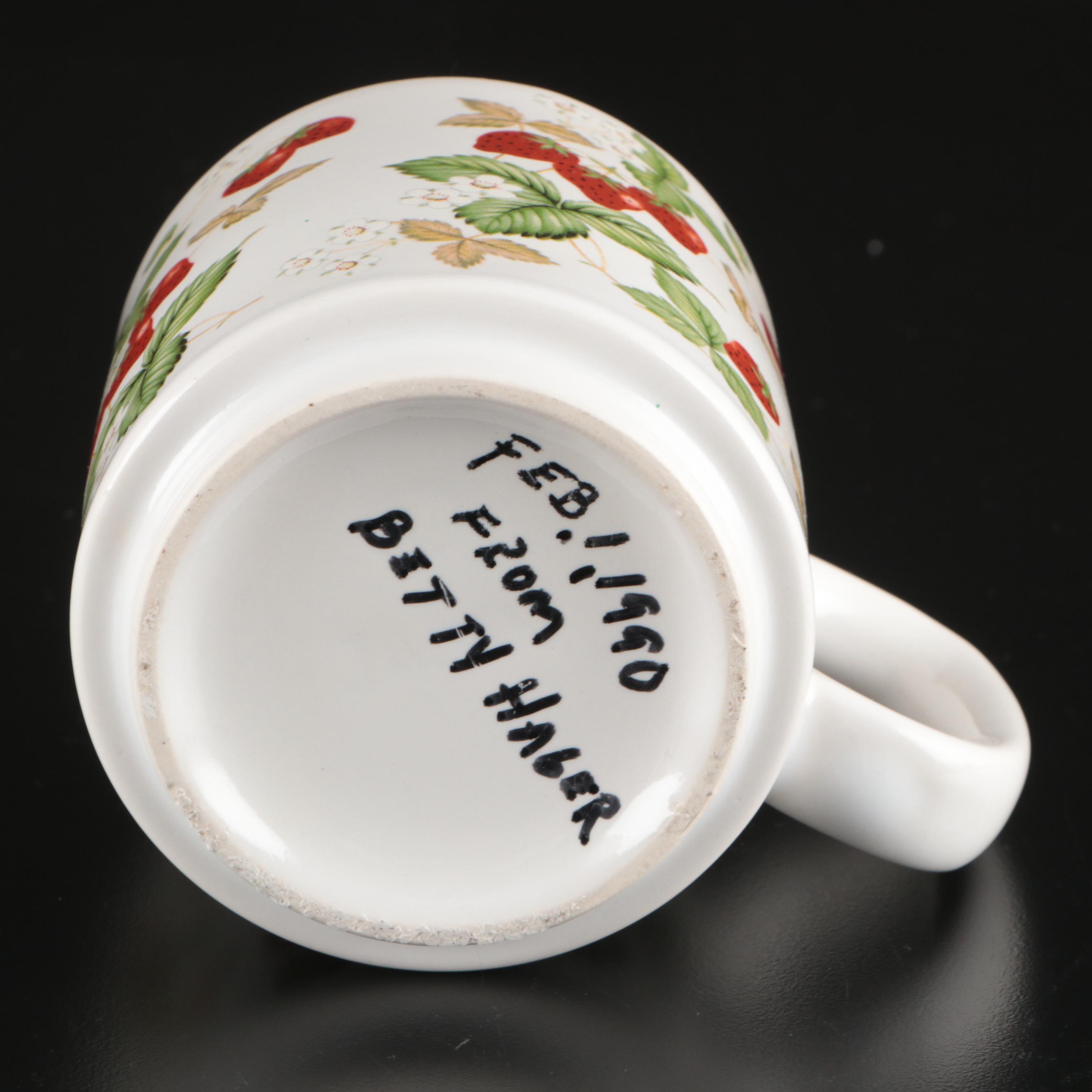 Edwin M. Knowles Porcelain Lidded Dish and Dessert Bowls with Other Tableware