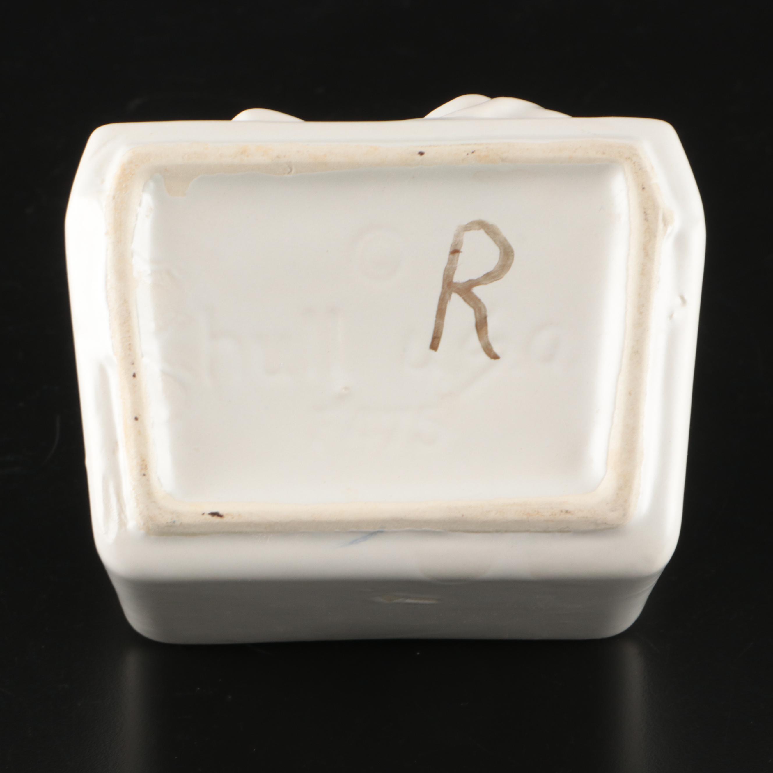 Edwin M. Knowles Porcelain Lidded Dish and Dessert Bowls with Other Tableware