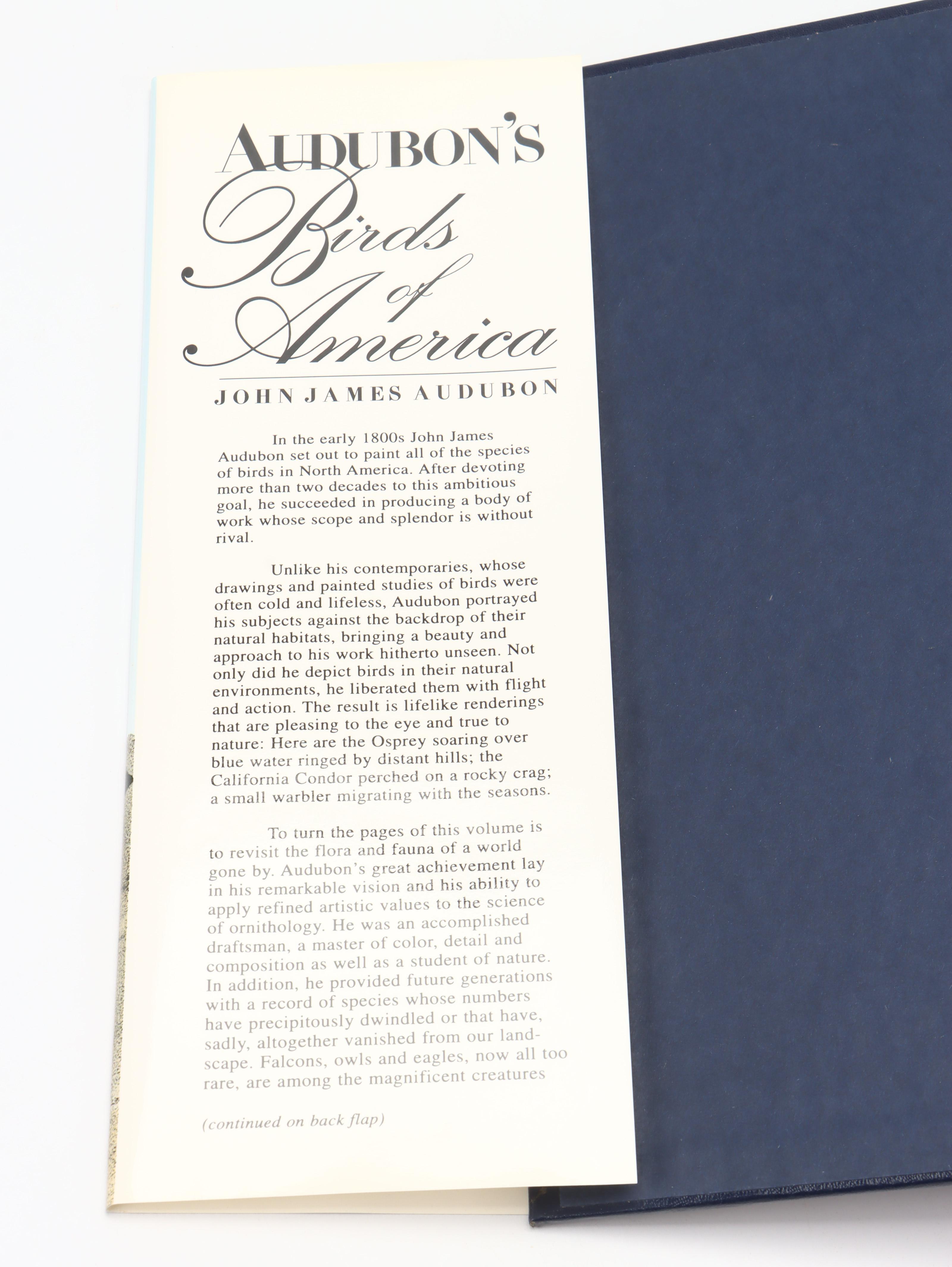 Royal Octavo Edition "Audubon's Birds of America" by John James Audubon, 1994