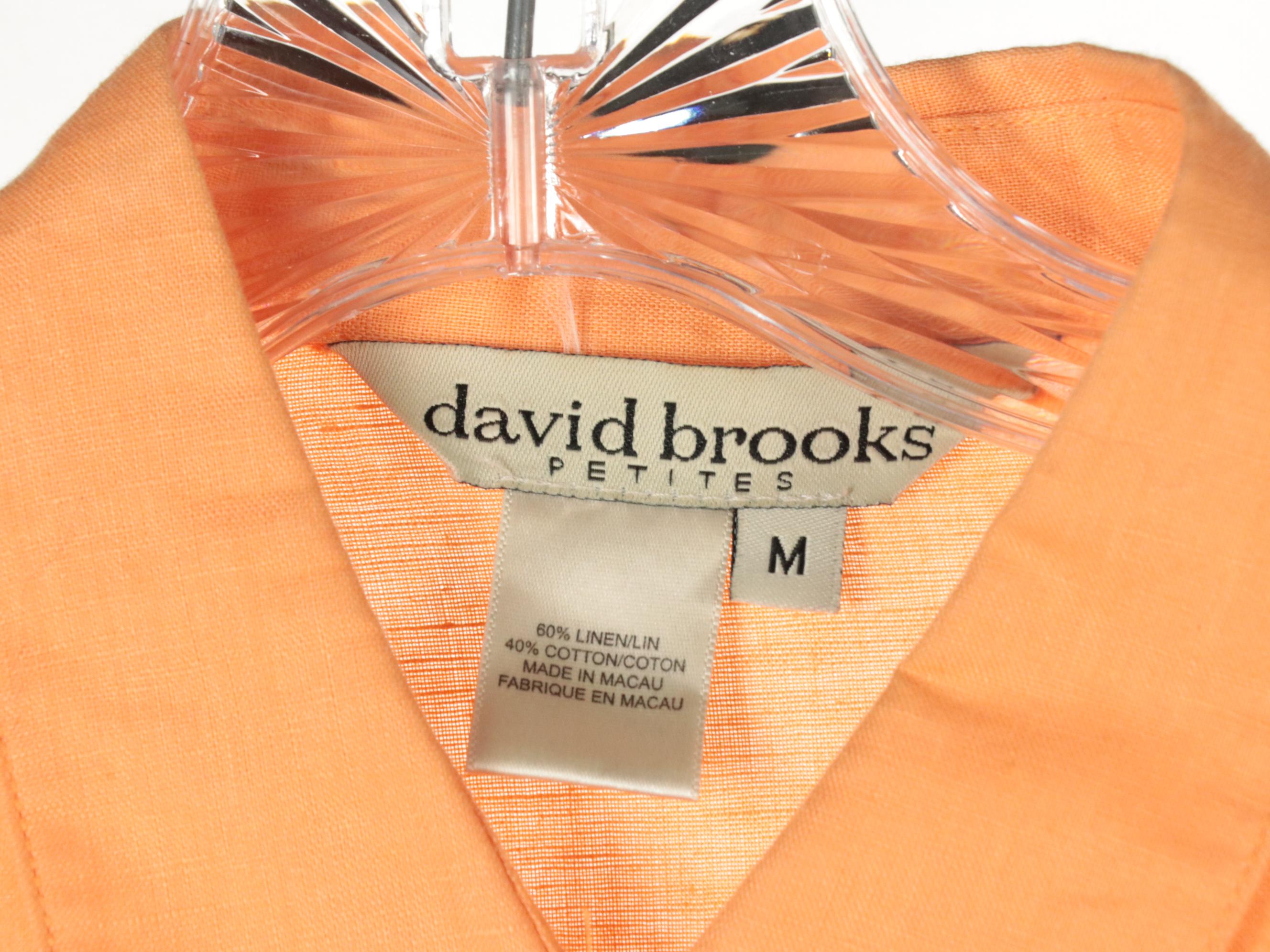 David Brooks Linen Top, Gloria Vanderbilt Capris, Coral Bay Blouse and More