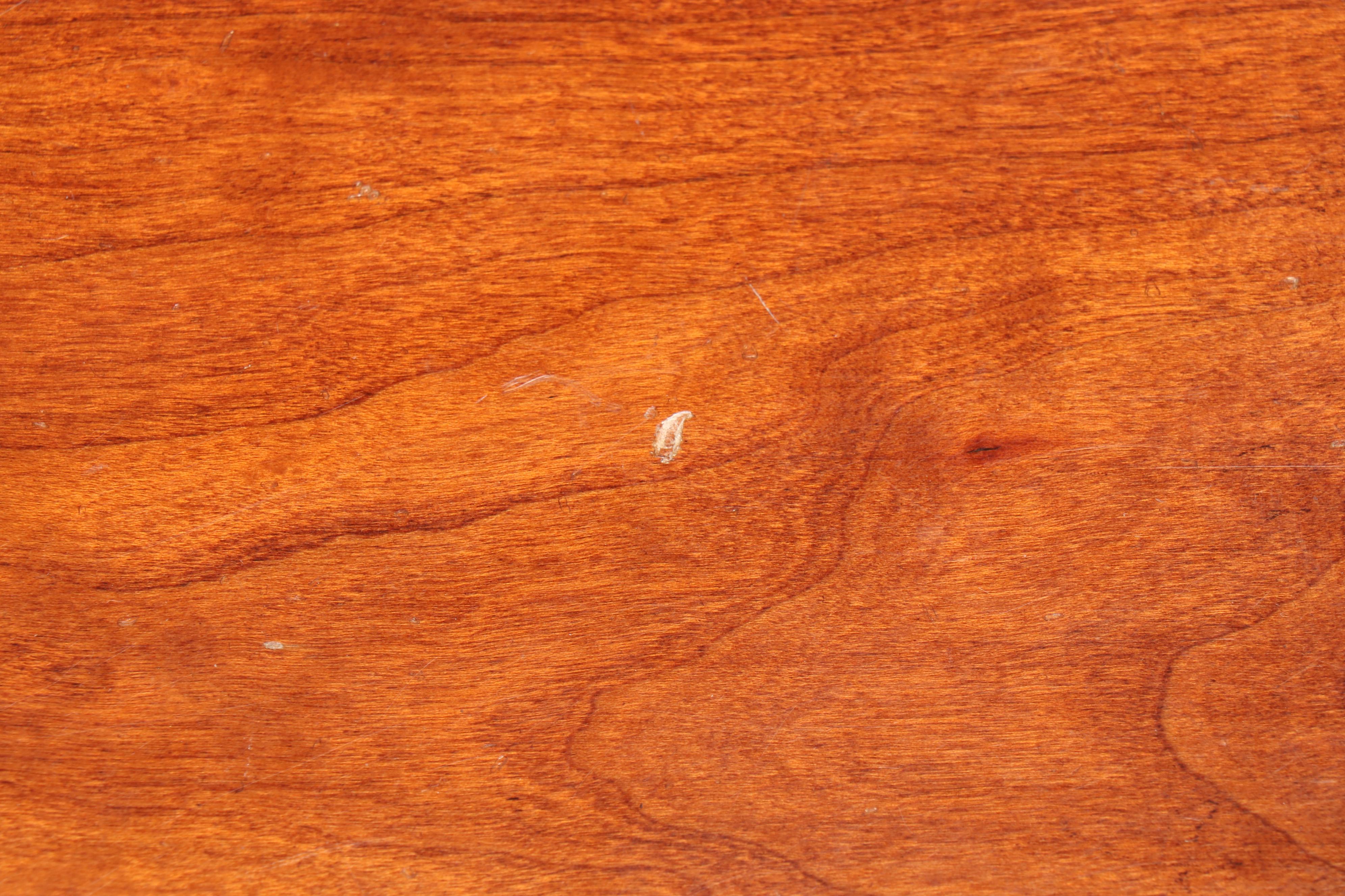 Statton Federal Style Cherrywood Two-Tier Side Table, Dated 1977