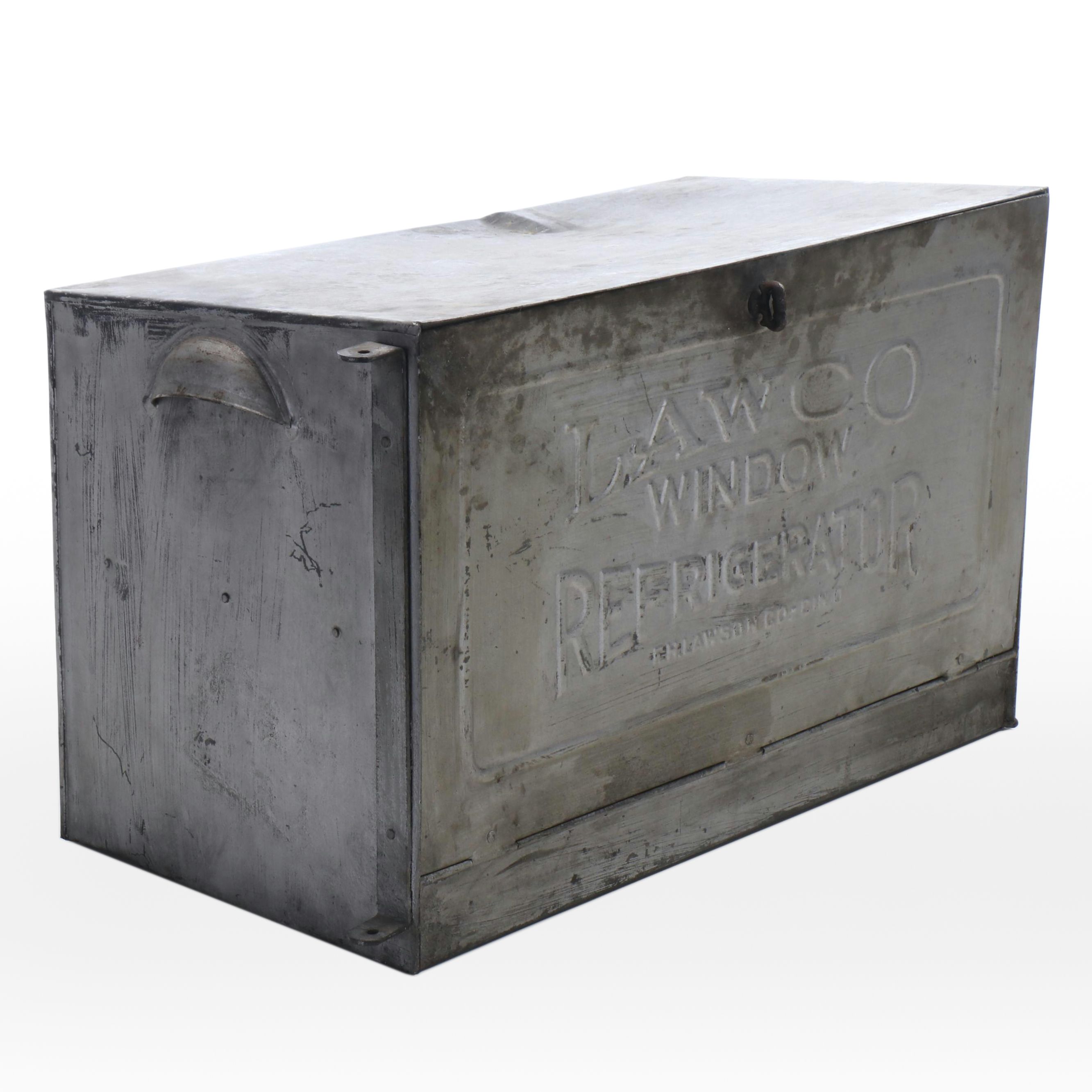 Lawco Metal Window Refrigerator, Early-20th Century