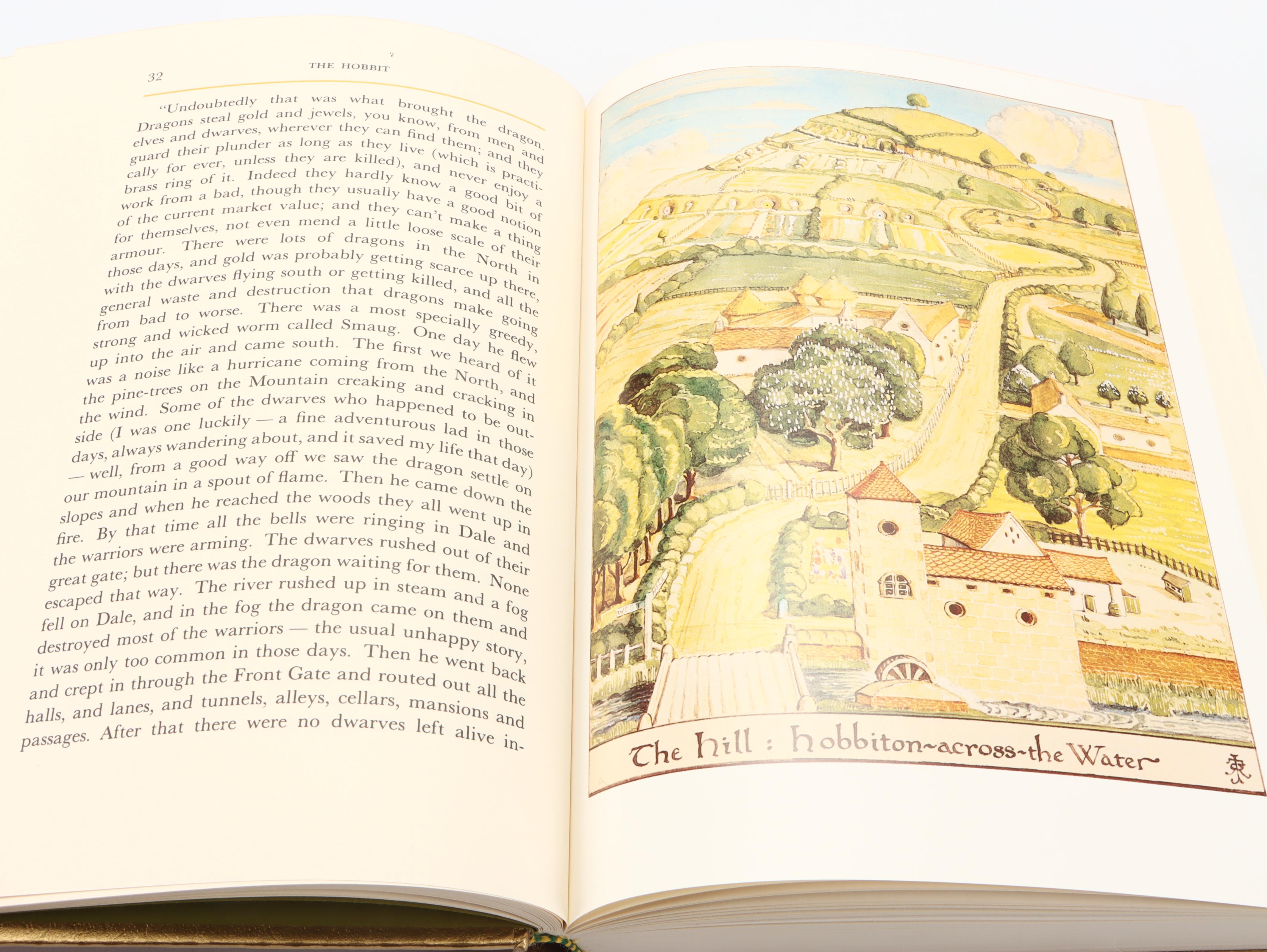 50th Anniversary Edition "The Hobbit" by J. R. R. Tolkien, 1987