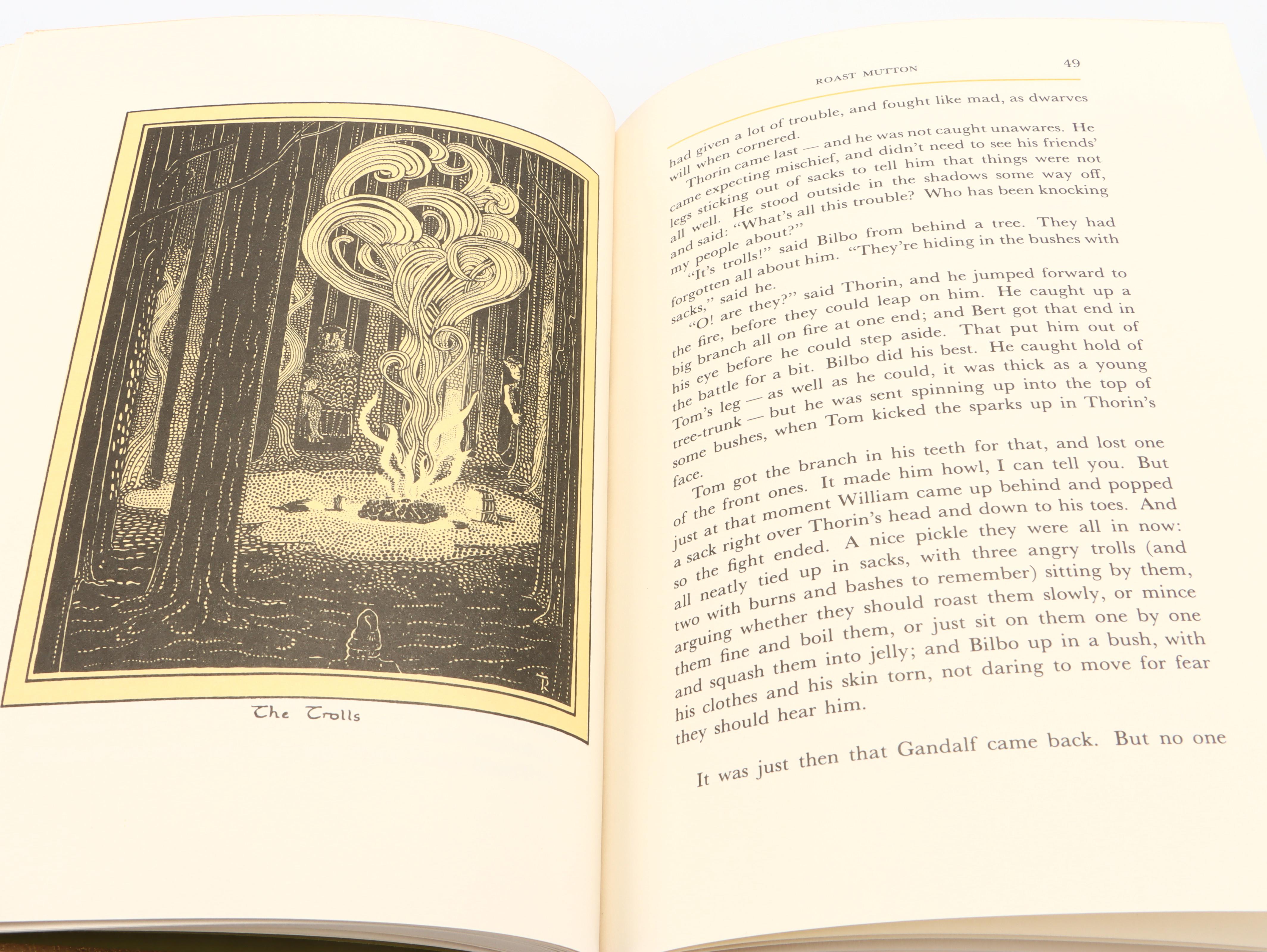 50th Anniversary Edition "The Hobbit" by J. R. R. Tolkien, 1987