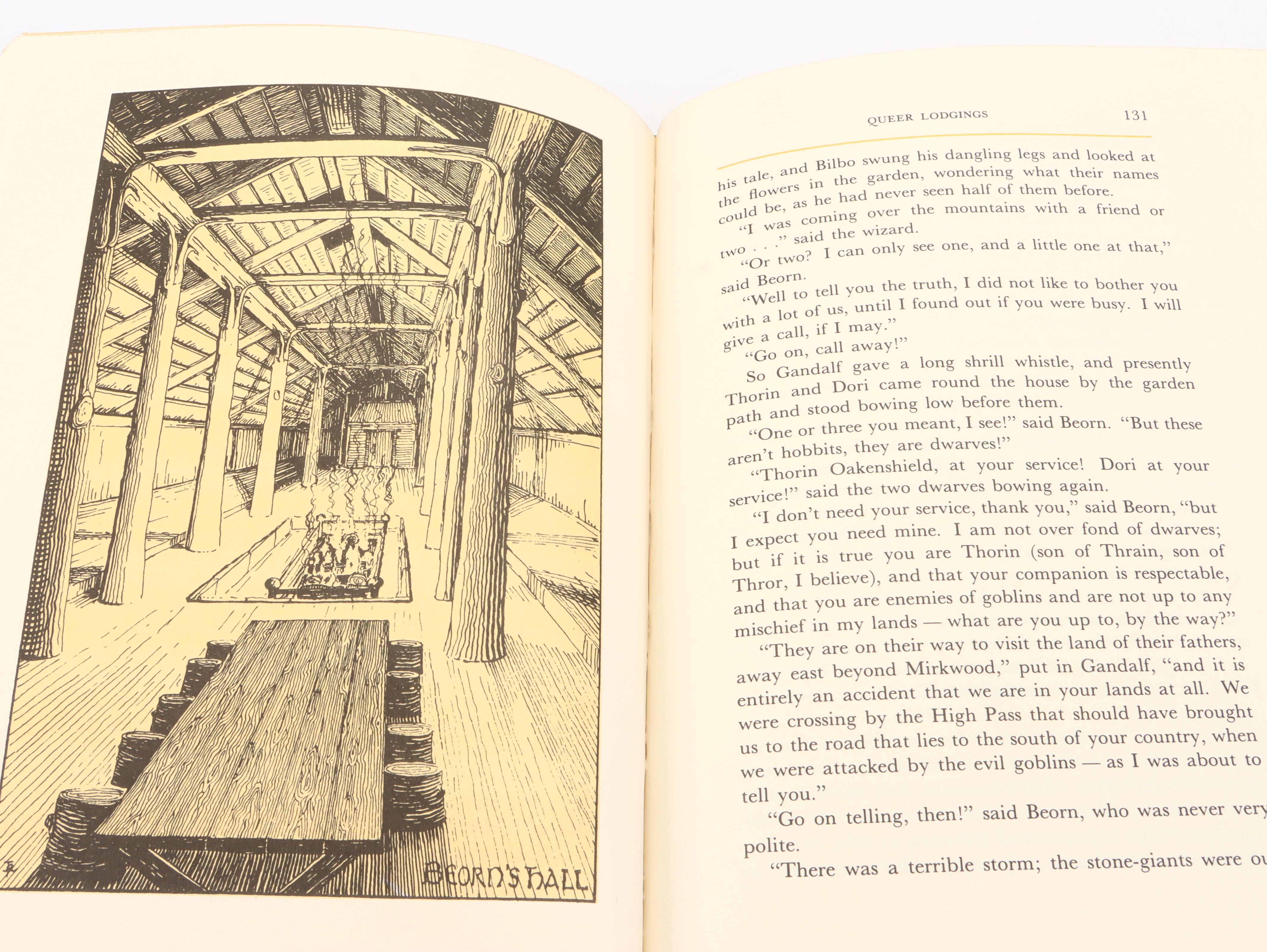 50th Anniversary Edition "The Hobbit" by J. R. R. Tolkien, 1987