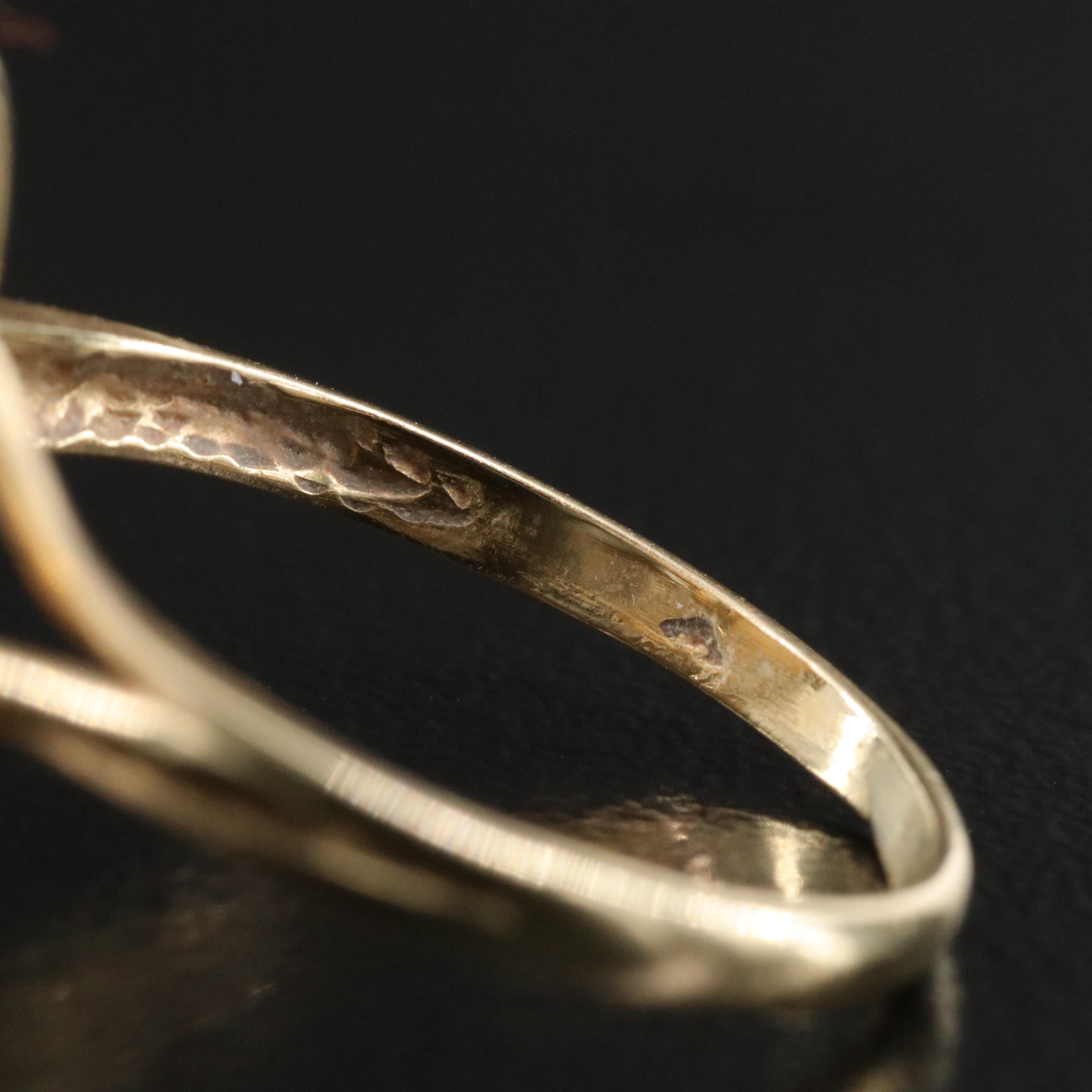 14K Mabé Pearl Ring