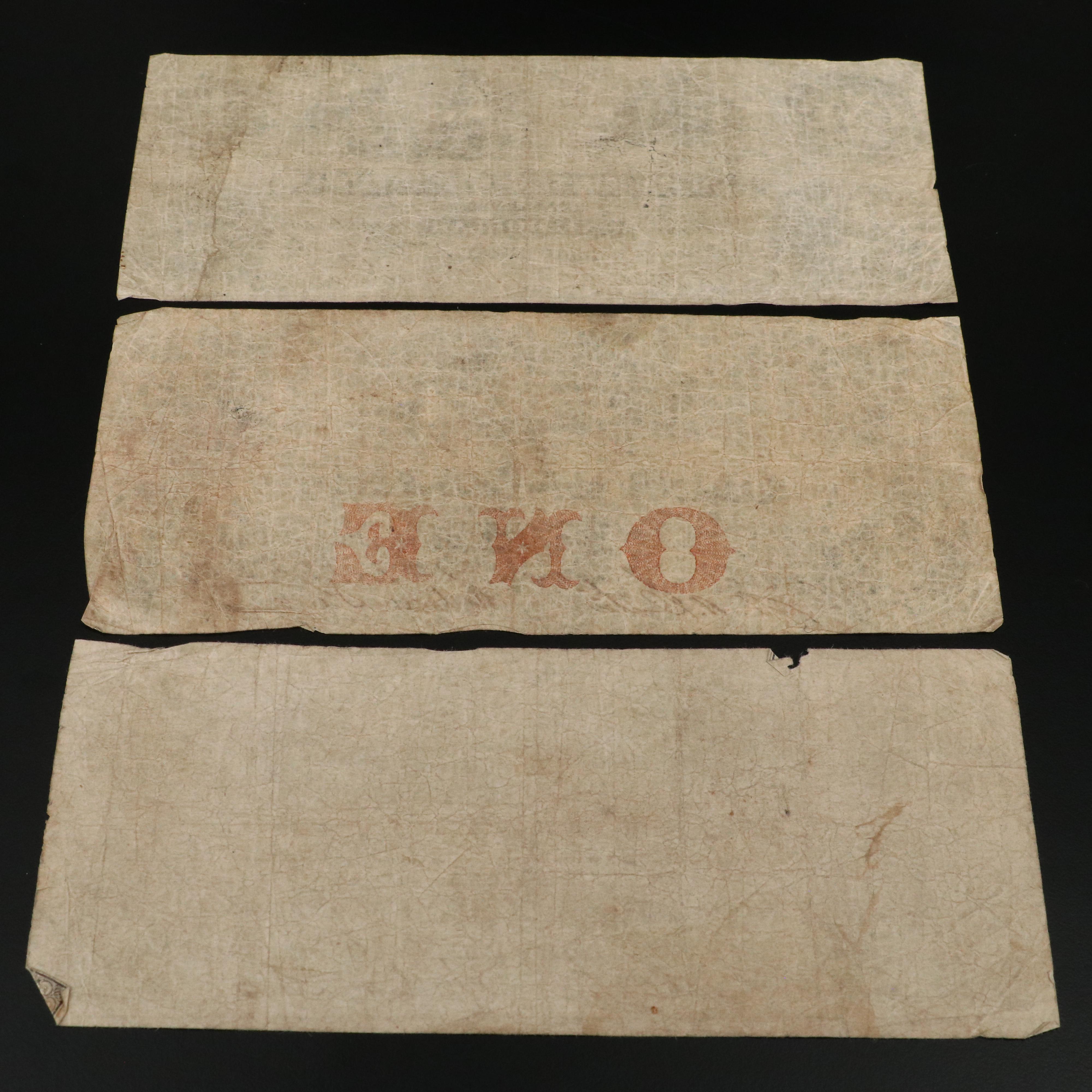 Seventeen Pieces of Civil War-Era Alabama Obsolete Currency Notes