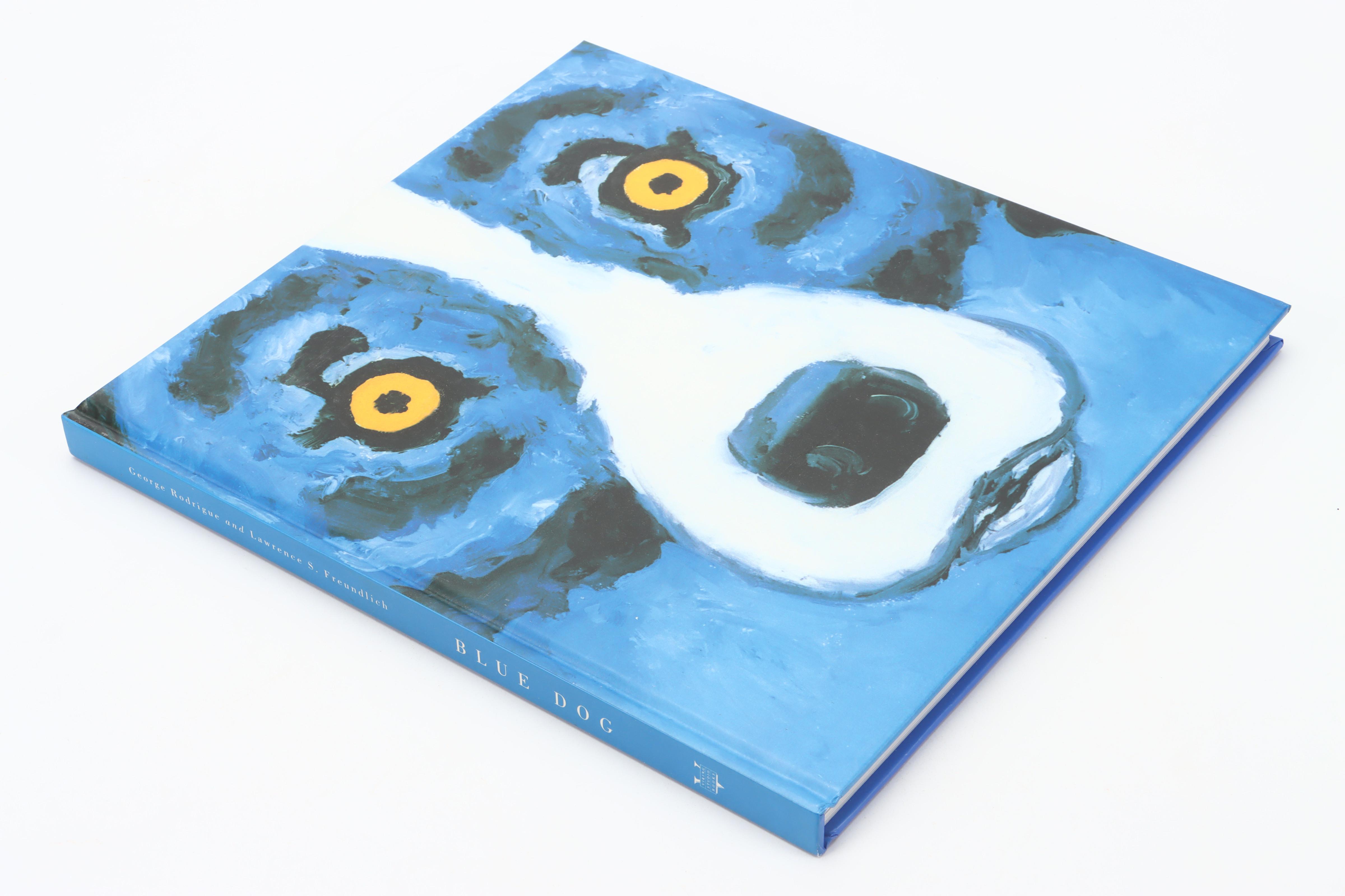 Signed "Blue Dog" by George Rodrigue and Lawrence S. Freundlich, 1994