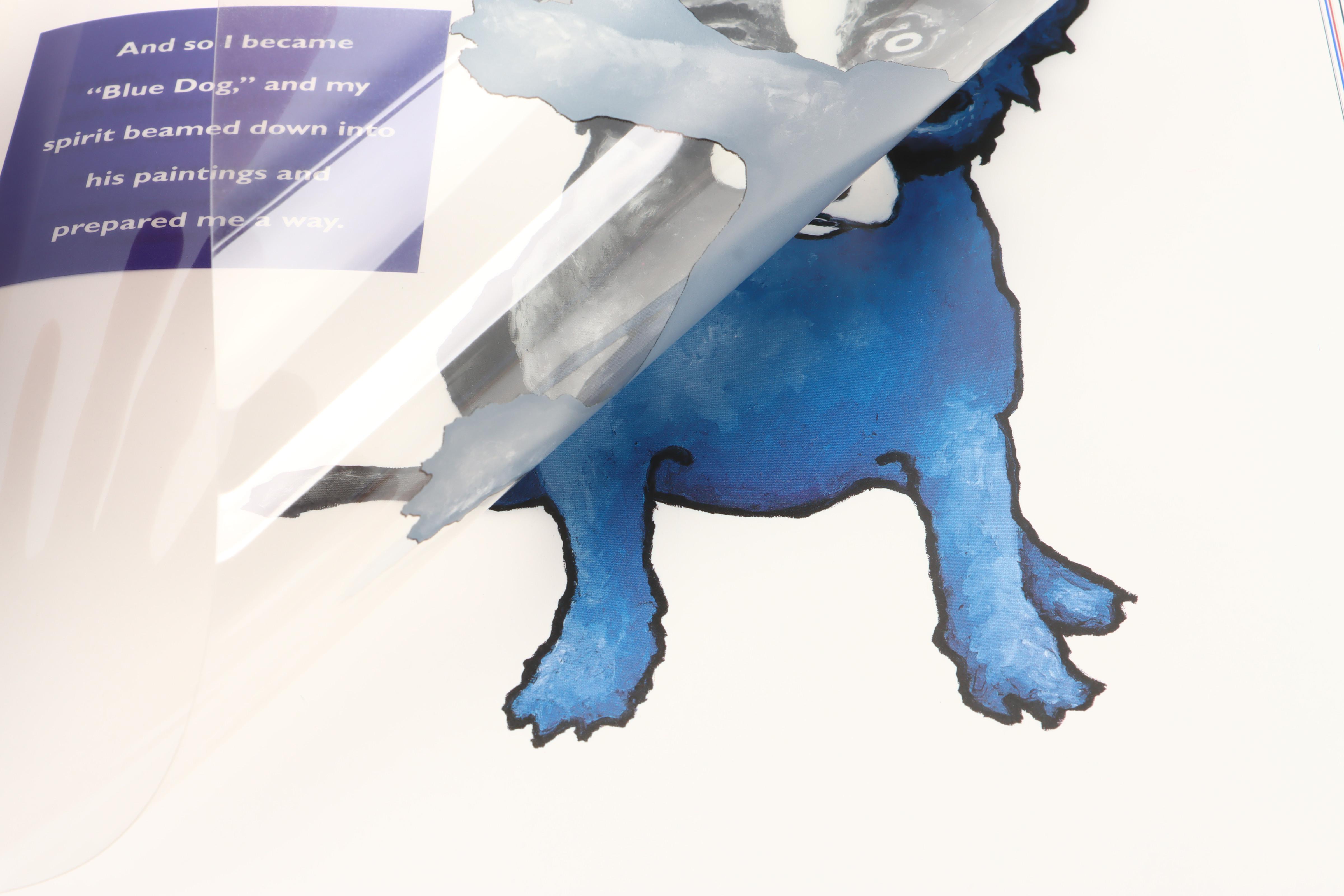 Signed "Blue Dog" by George Rodrigue and Lawrence S. Freundlich, 1994