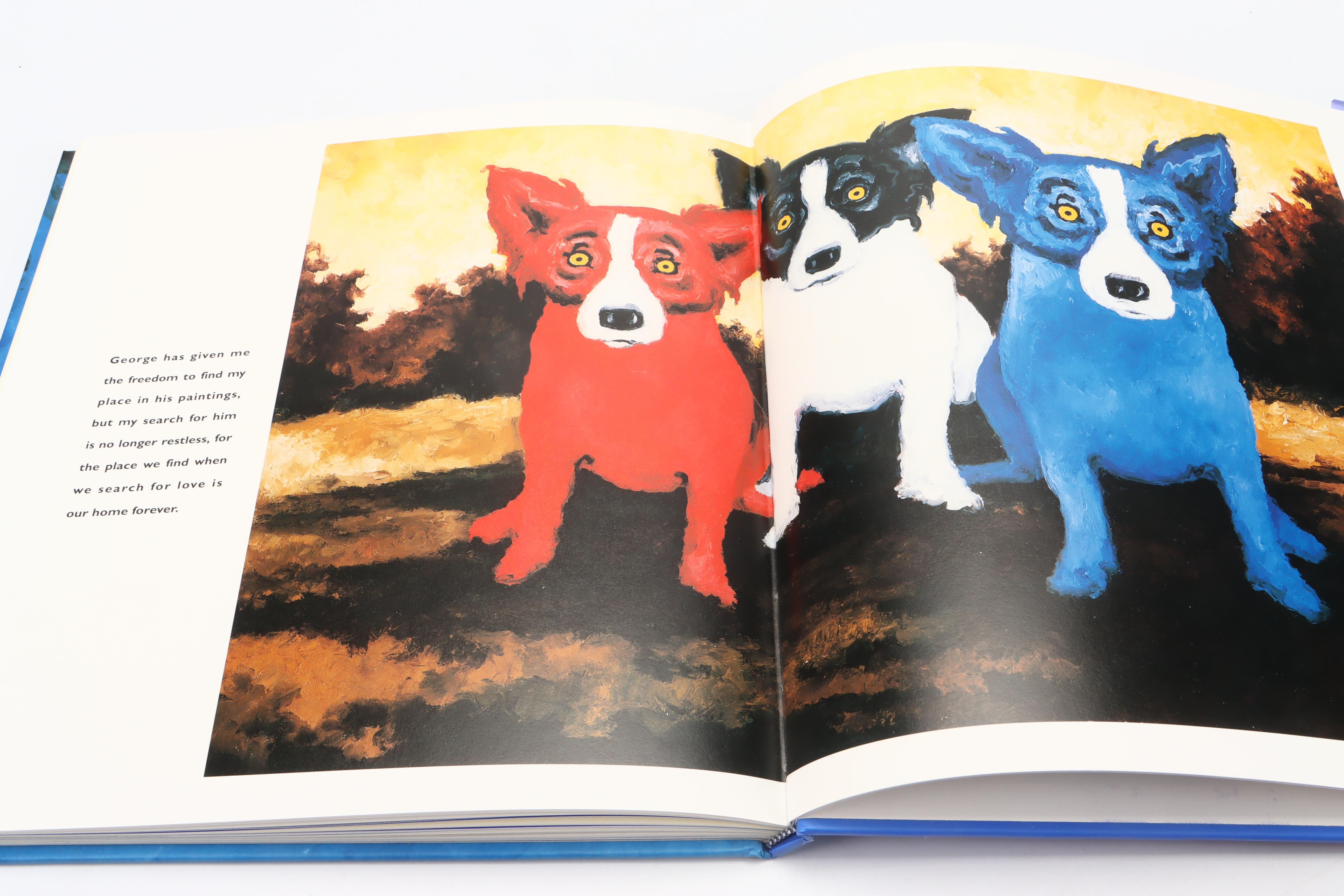 Signed "Blue Dog" by George Rodrigue and Lawrence S. Freundlich, 1994