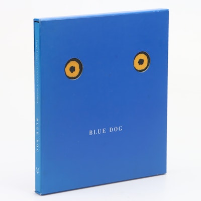 Signed "Blue Dog" by George Rodrigue and Lawrence S. Freundlich, 1994 Signed "Blue Dog" by George Rodrigue and Lawrence S. Freundlich, 1994