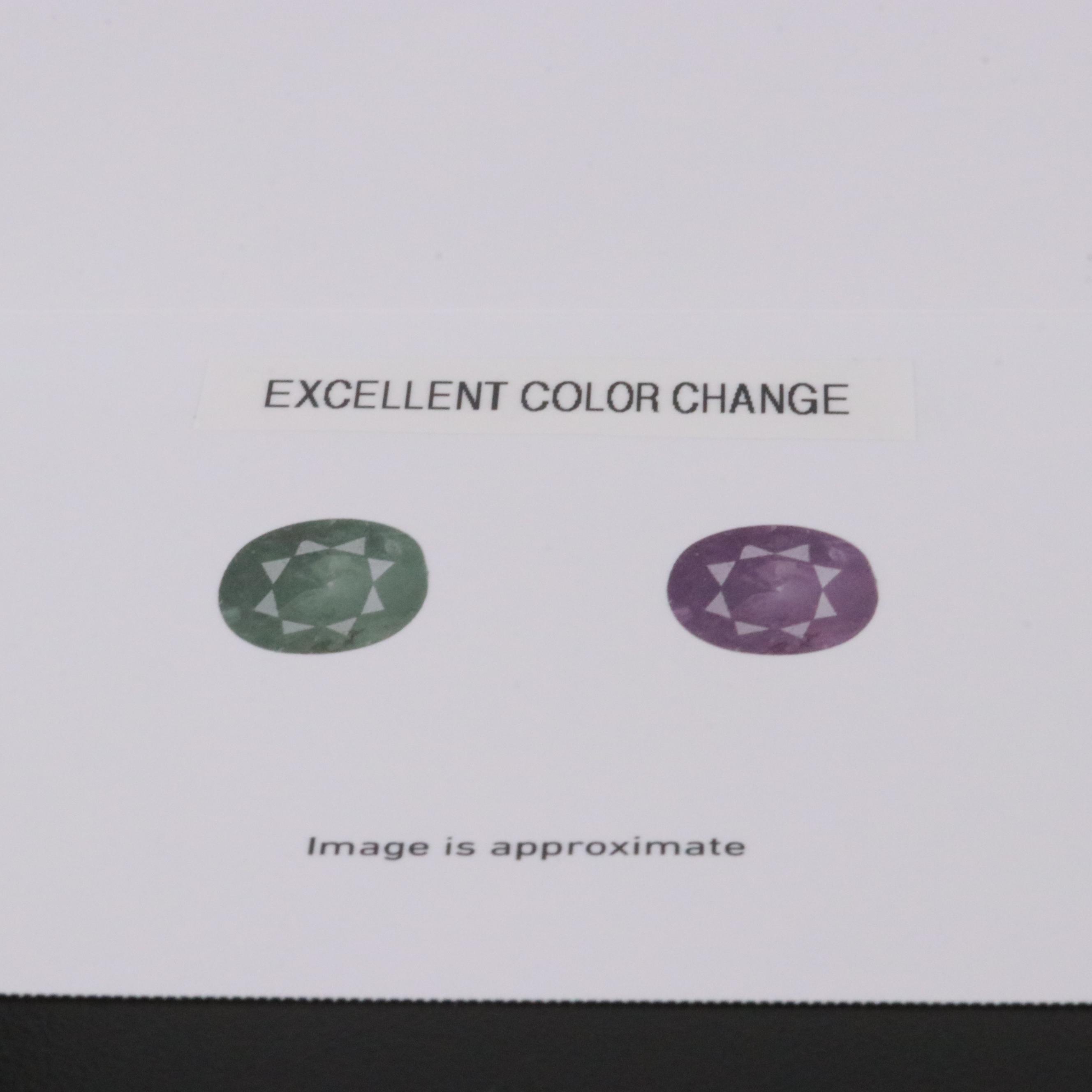 Loose 1.05 CT Alexandrite with GIA Report