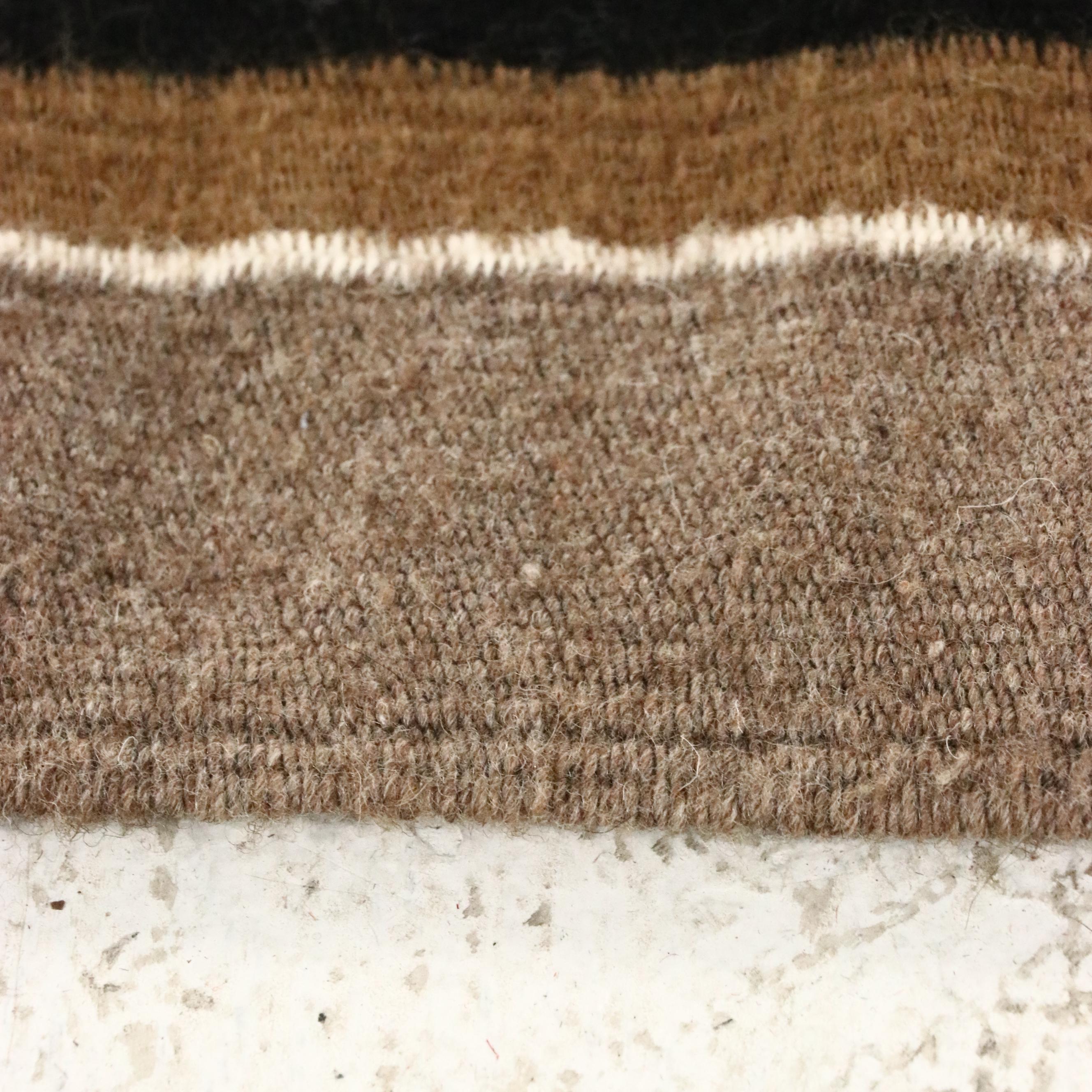 Handwoven Virginia Stash Navajo "Tree of Life" Birds with Corn Stalk Accent Rug