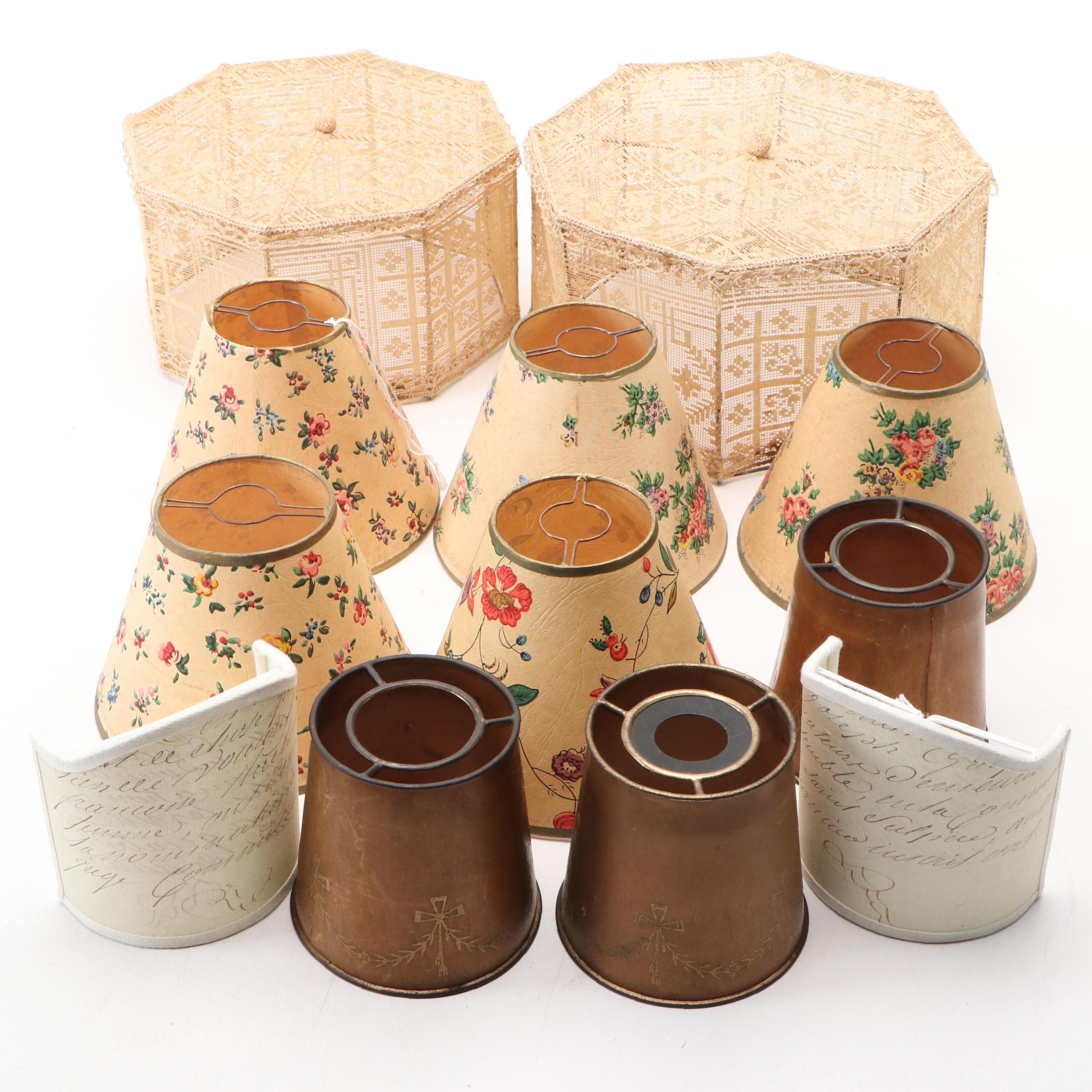 English Style Lace Picnic Food Covers with Lamp Shades