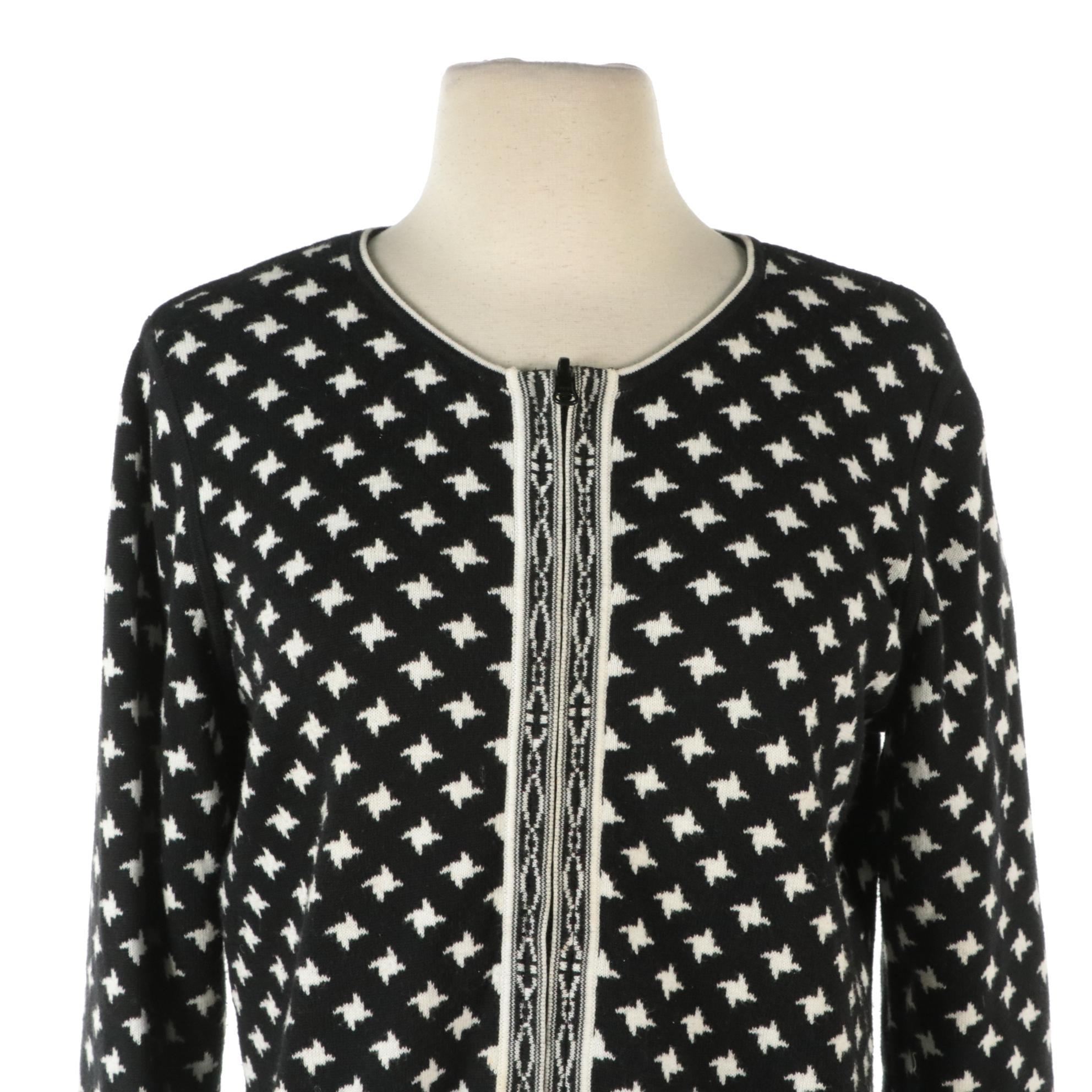 Canvasbacks Wool Patchwork Button-Front Jacket and Orvis Patterned Zip Jacket