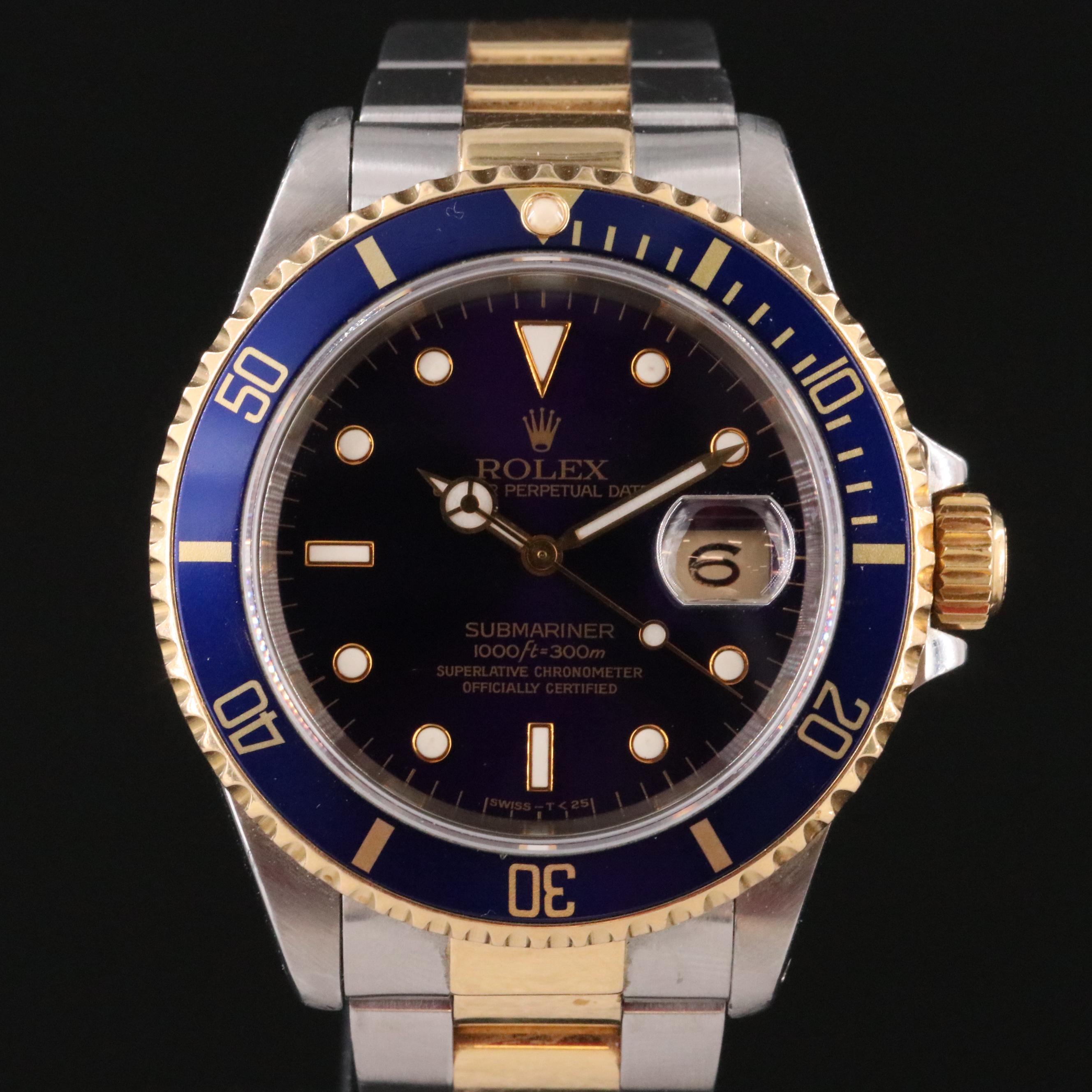 1991 Rolex Submariner Date Two-Tone Watch