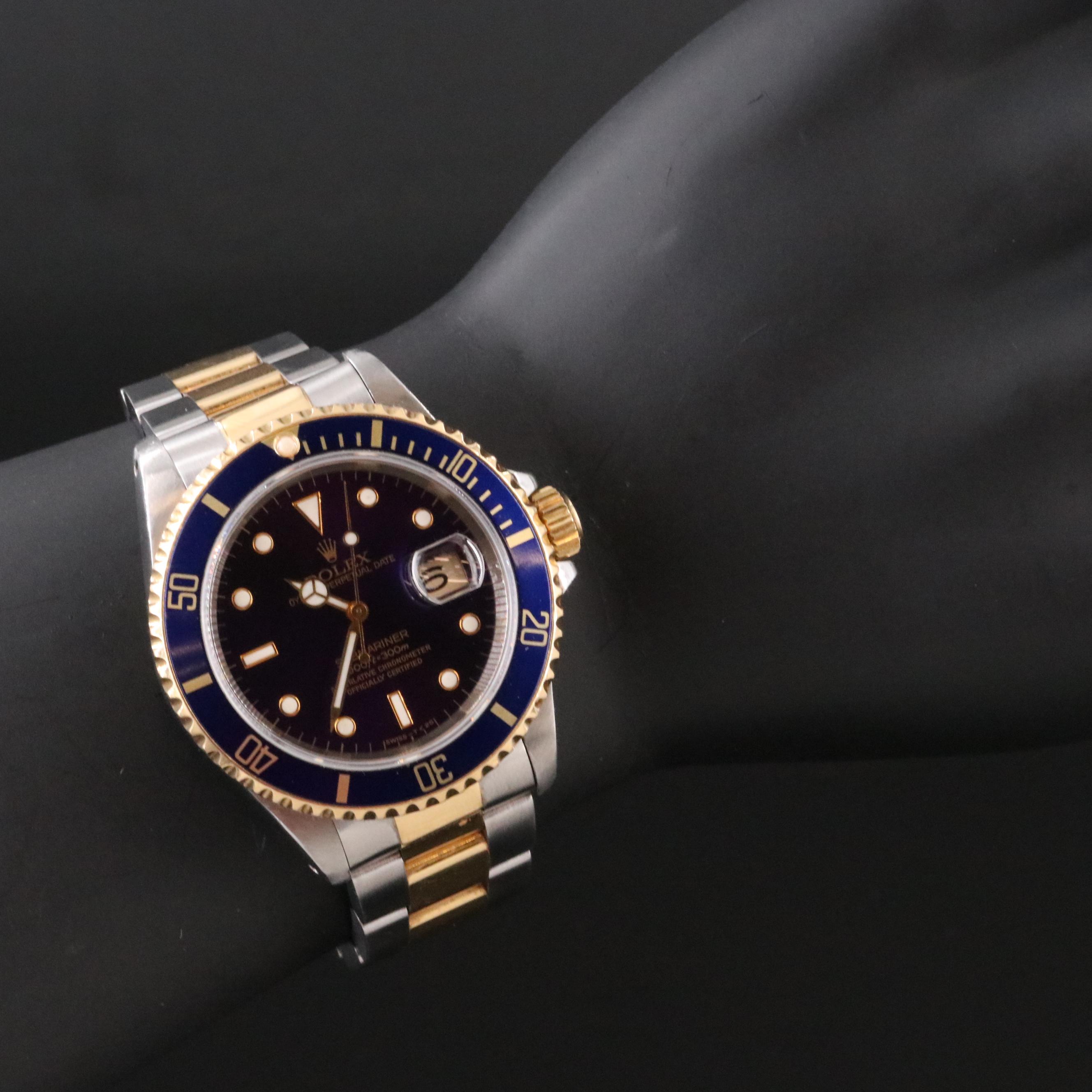 1991 Rolex Submariner Date Two-Tone Watch