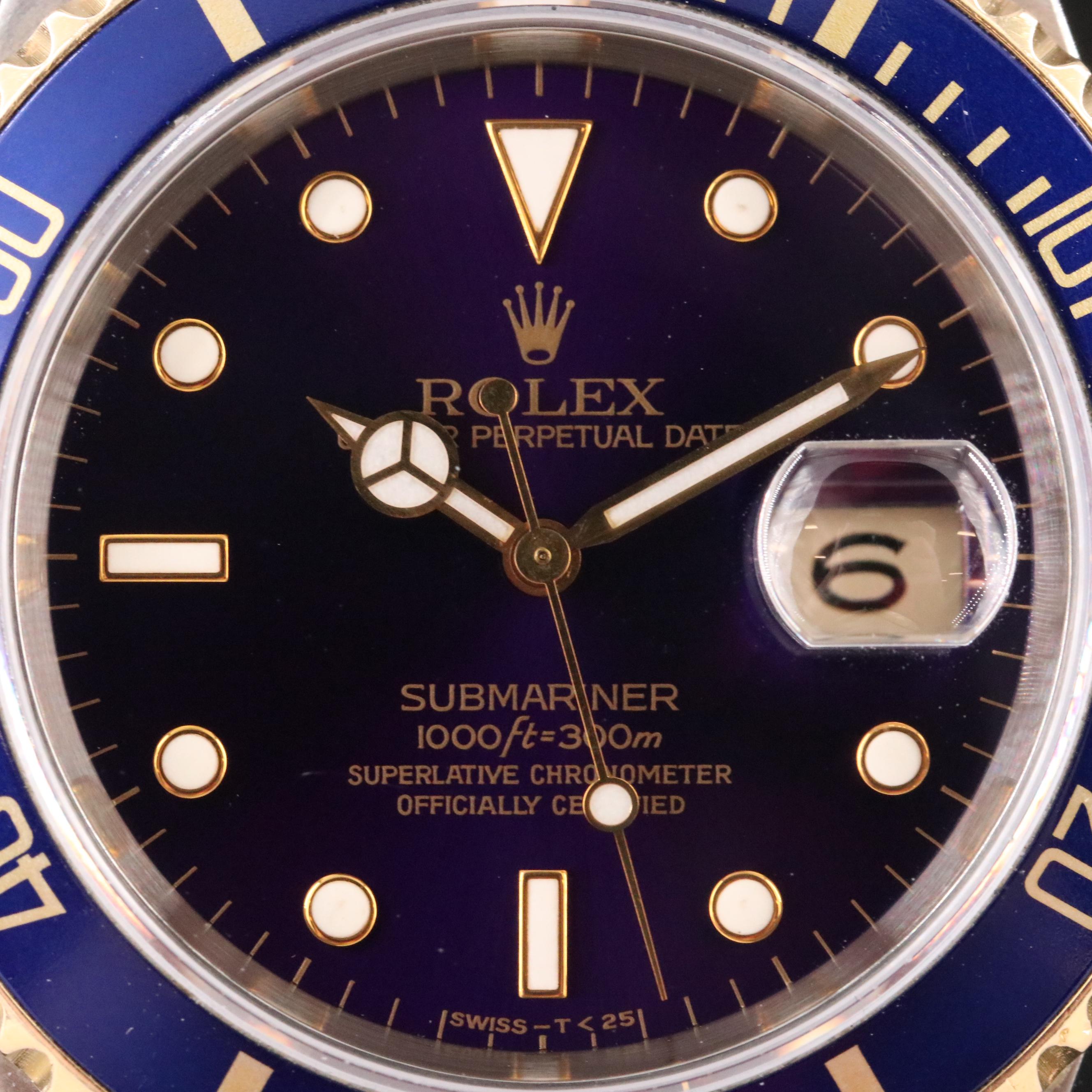 1991 Rolex Submariner Date Two-Tone Watch