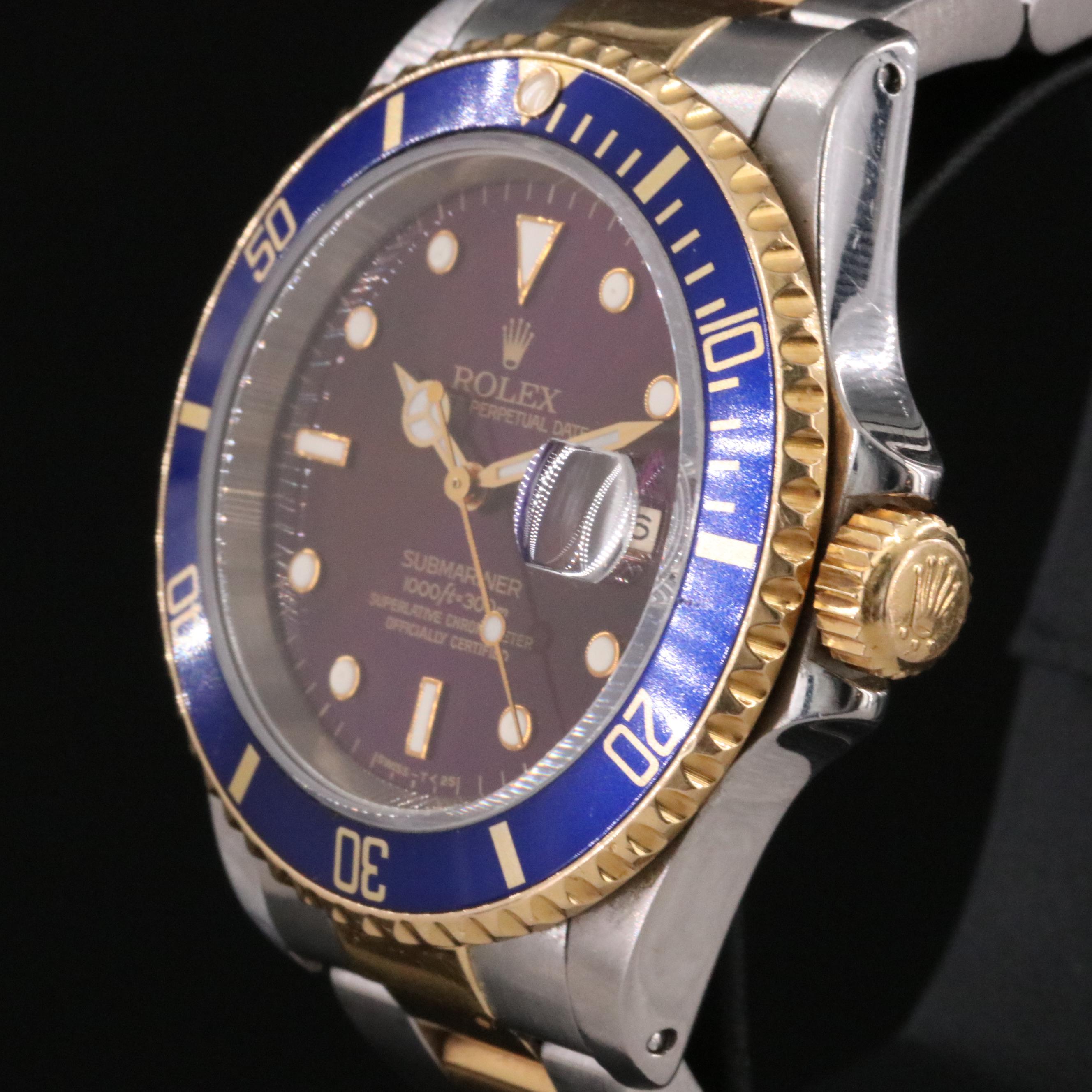 1991 Rolex Submariner Date Two-Tone Watch