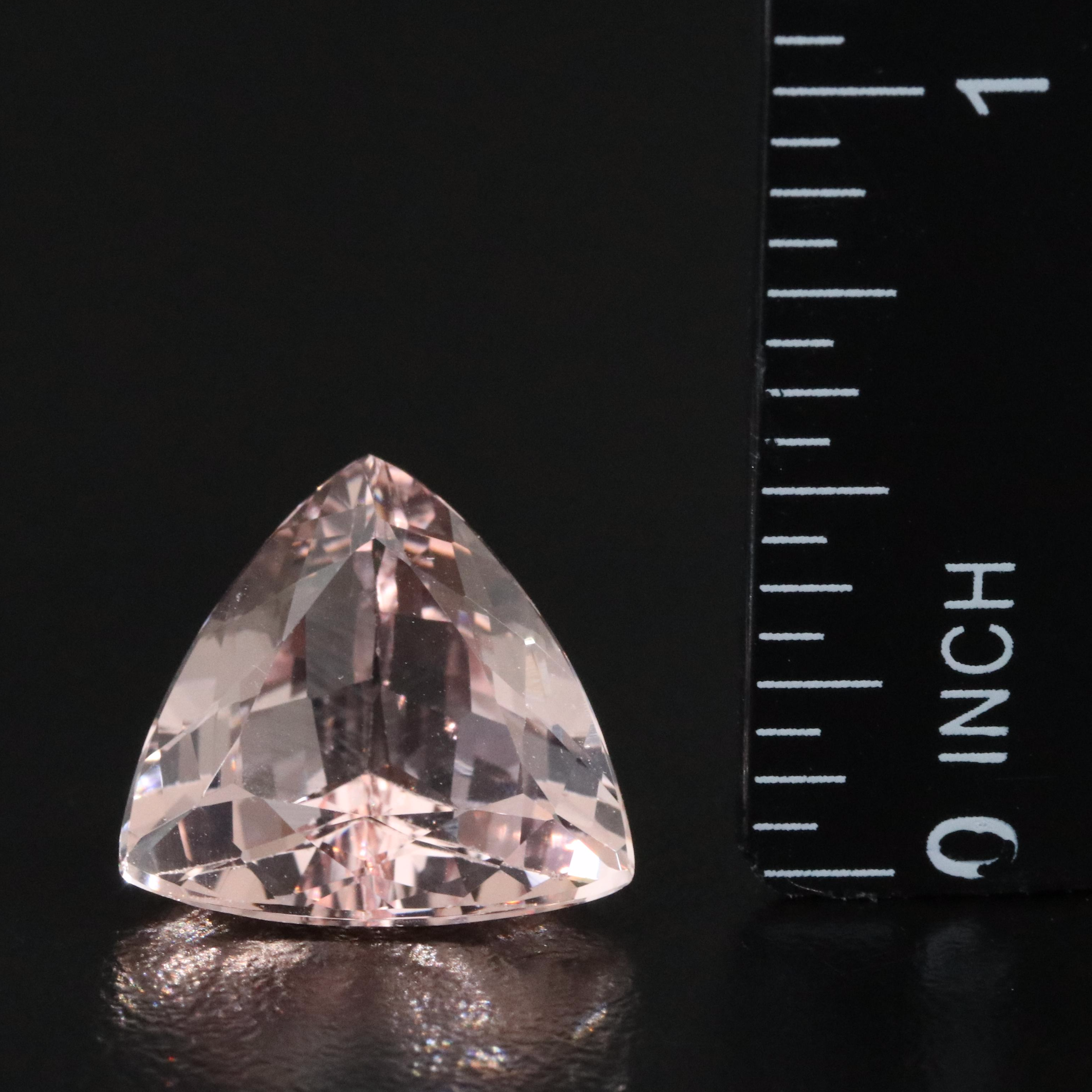 Loose 9.28 CT Morganite with GIA Report