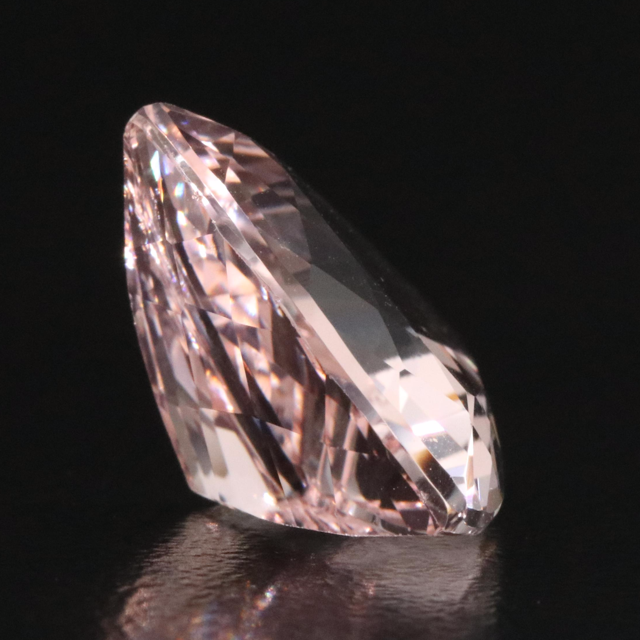 Loose 9.28 CT Morganite with GIA Report