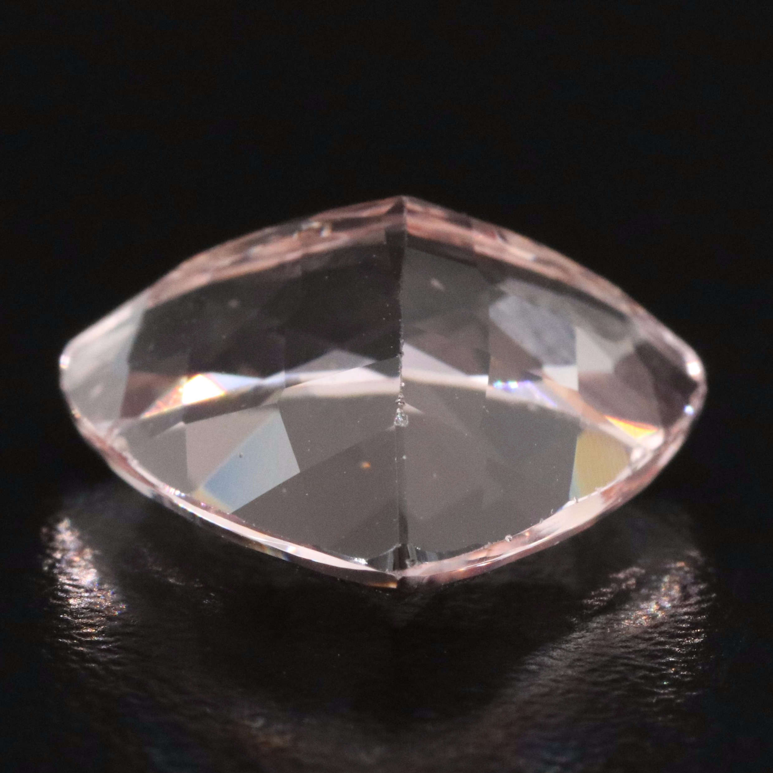 Loose 9.28 CT Morganite with GIA Report