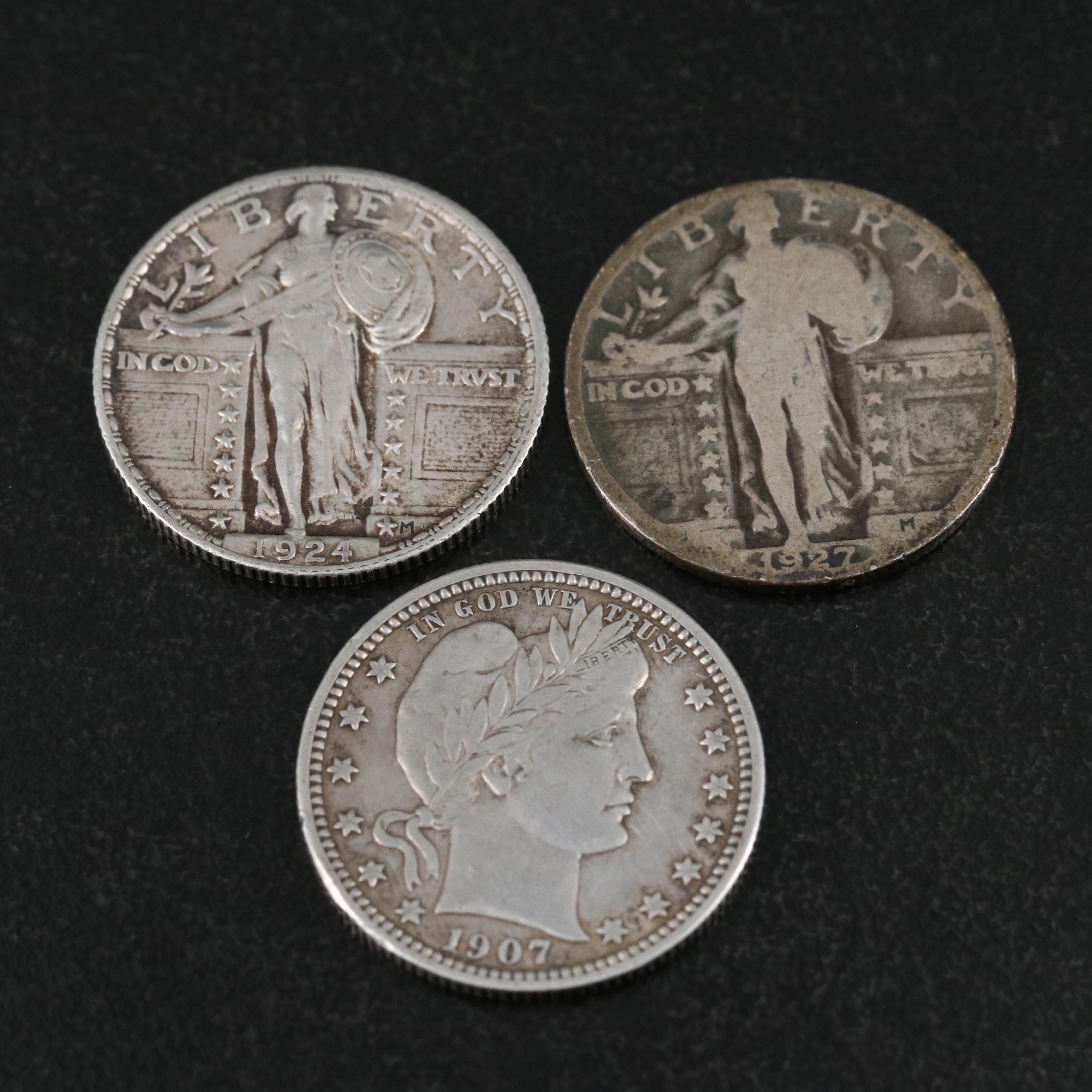 Group of U.S. 90% Silver Dimes and Quarters