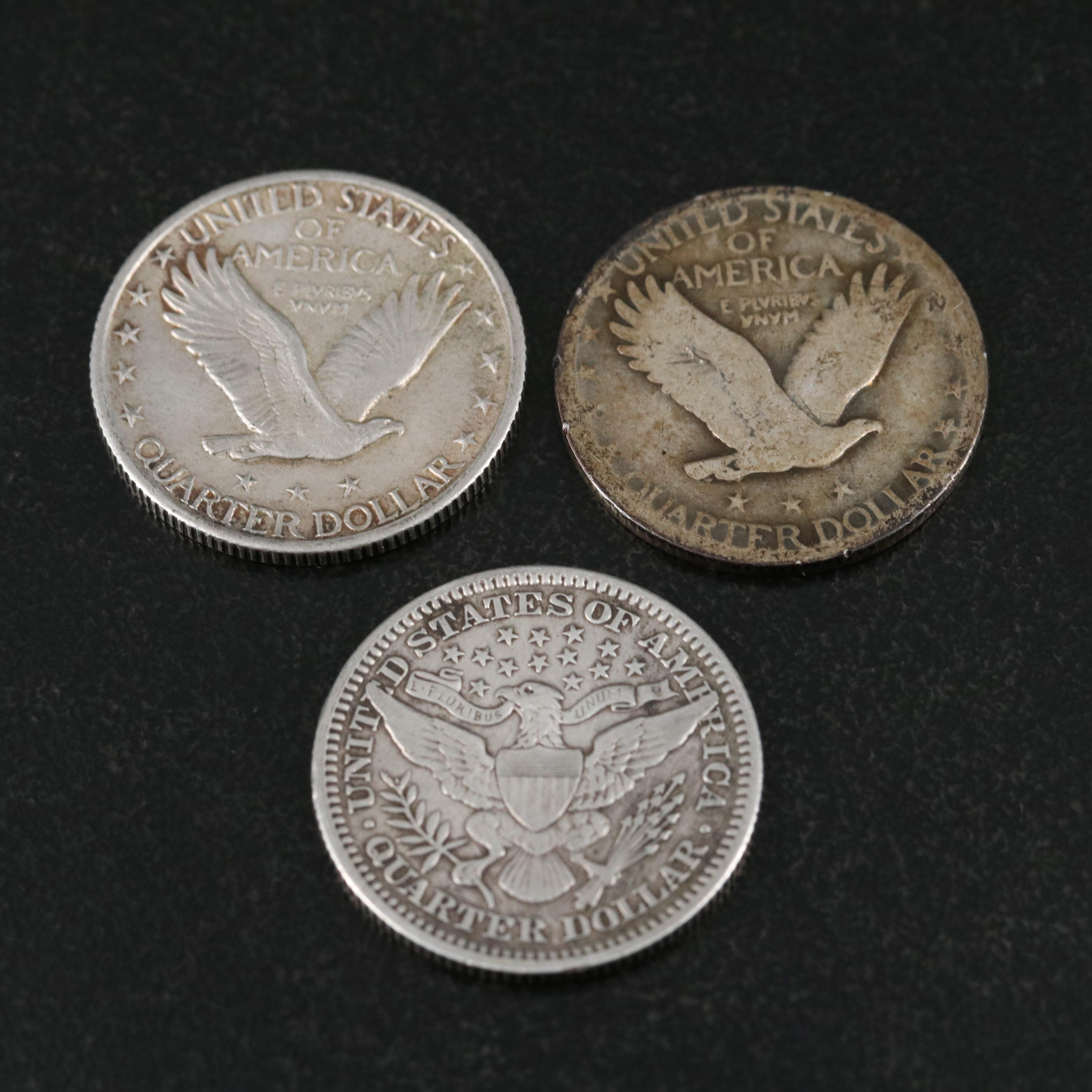 Group of U.S. 90% Silver Dimes and Quarters