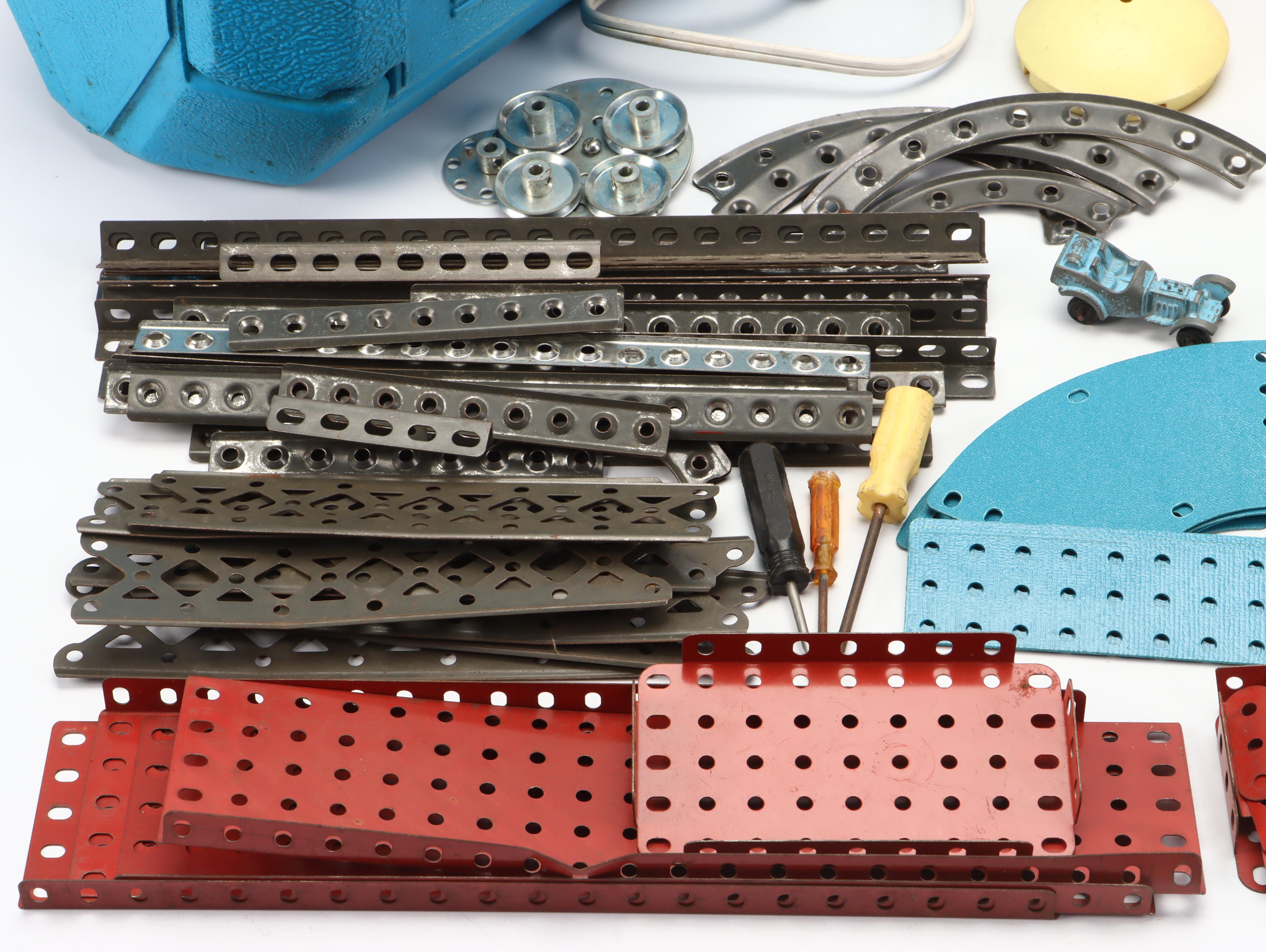 Gabriel Industries Inc. Erector Set with Case, Late 20th Century