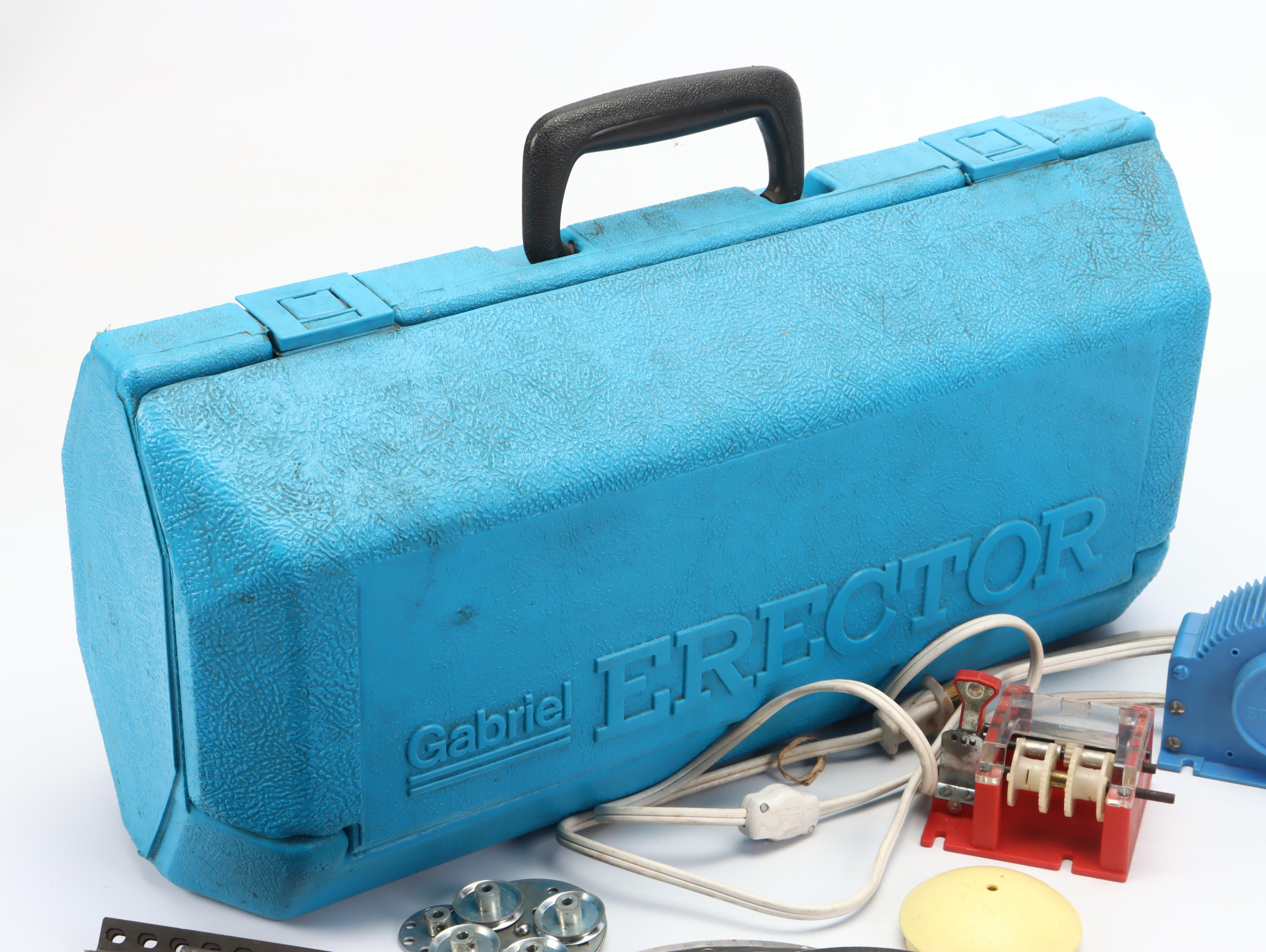 Gabriel Industries Inc. Erector Set with Case, Late 20th Century