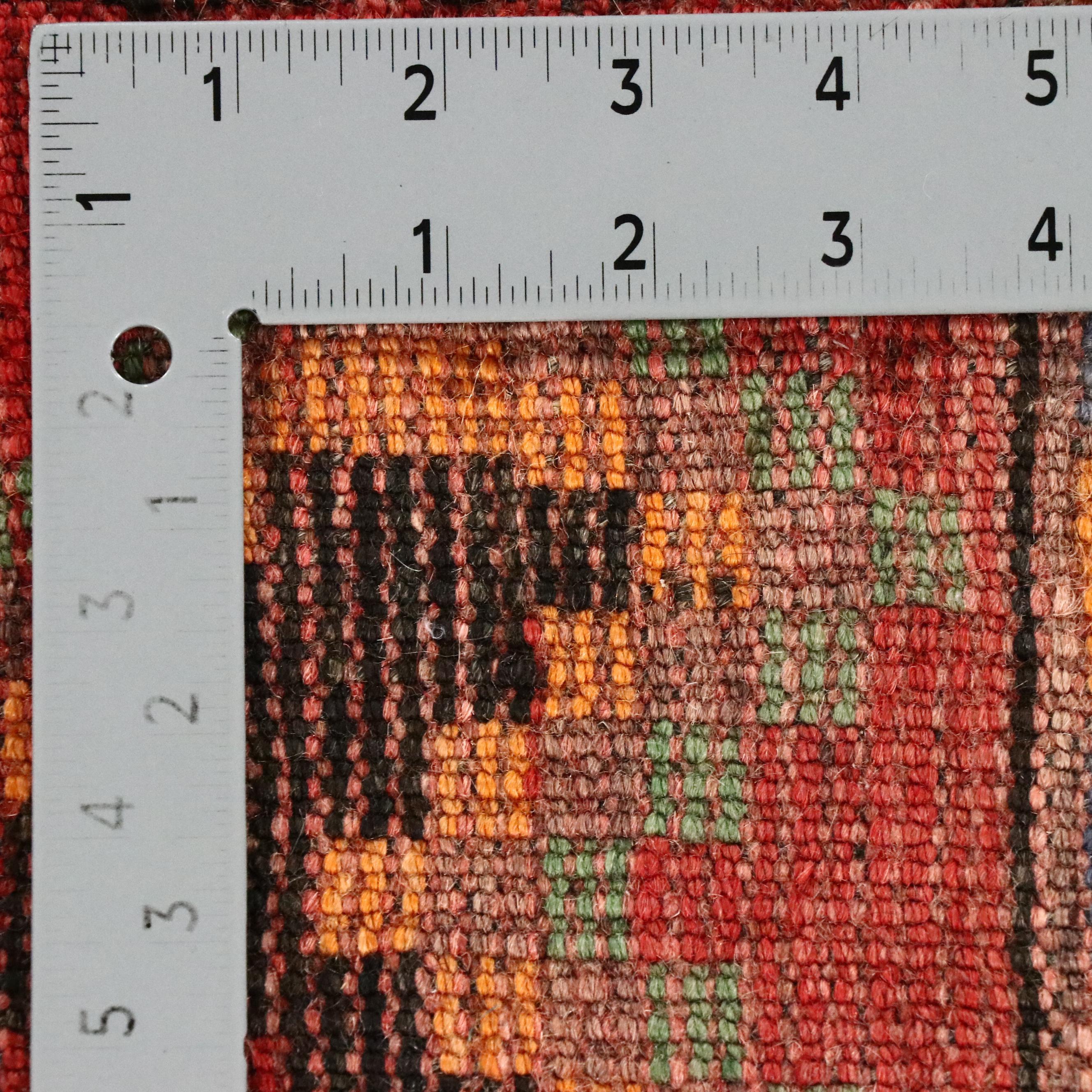 5'3 x 8'10 Hand-Knotted Persian Kurdish Area Rug