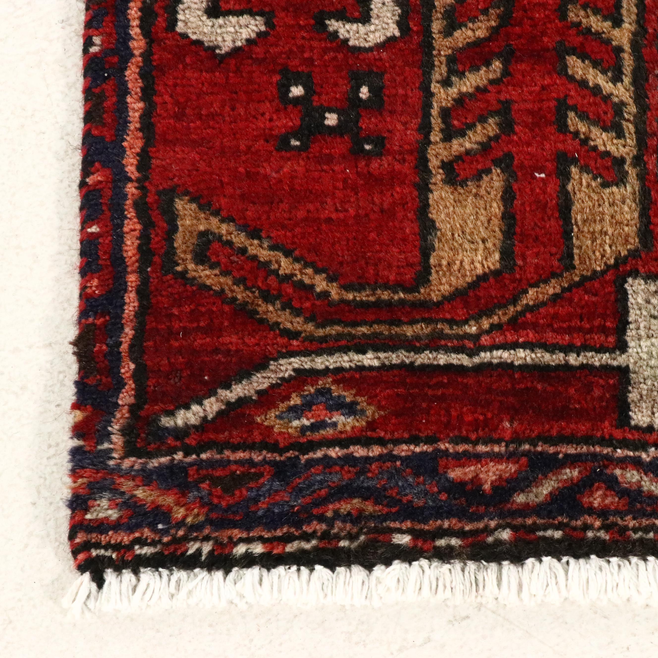 2'1 x 9'6 Hand-Knotted Caucasian Lenkoran Carpet Runner