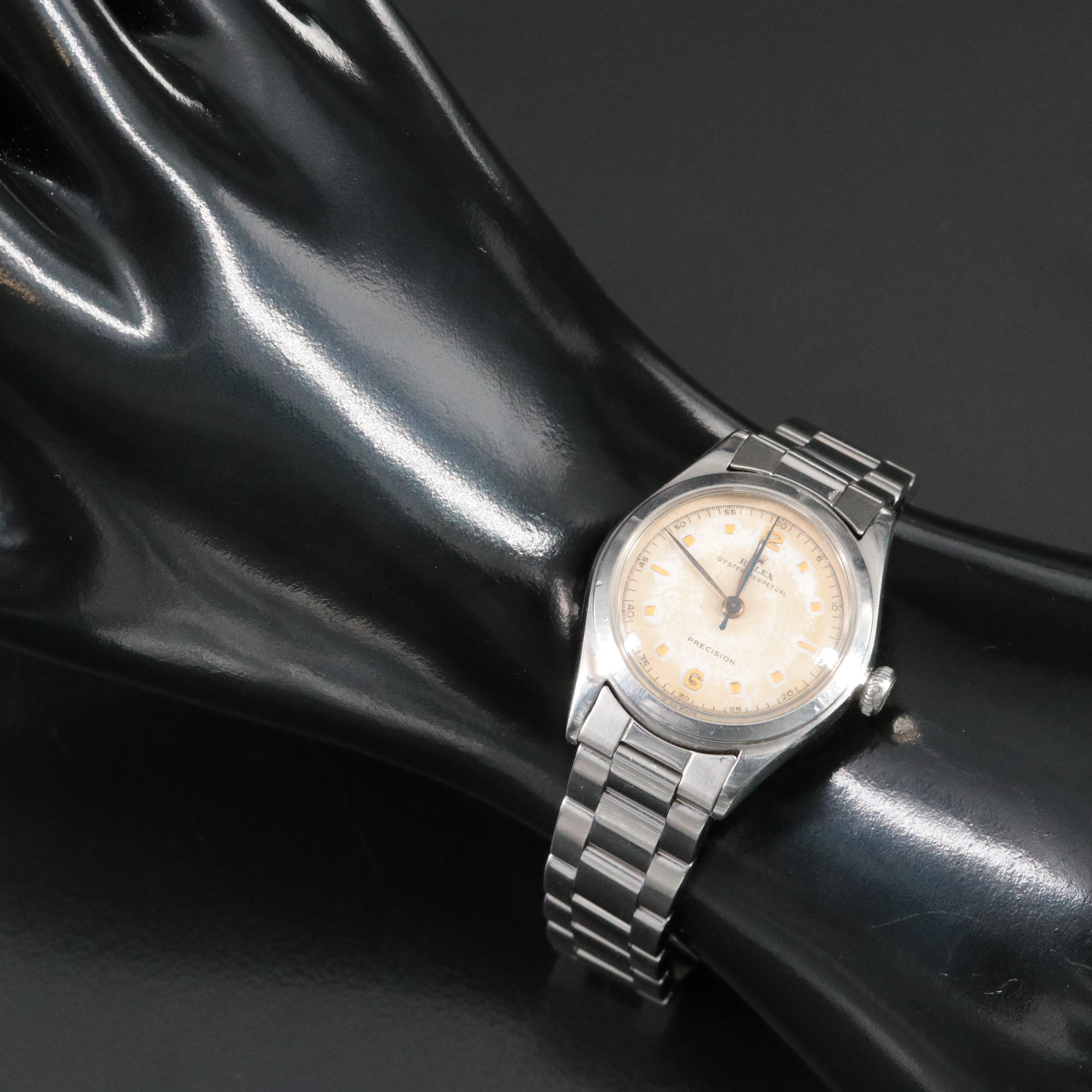 1948 Rolex Oyster Perpetual Bubble Back Watch