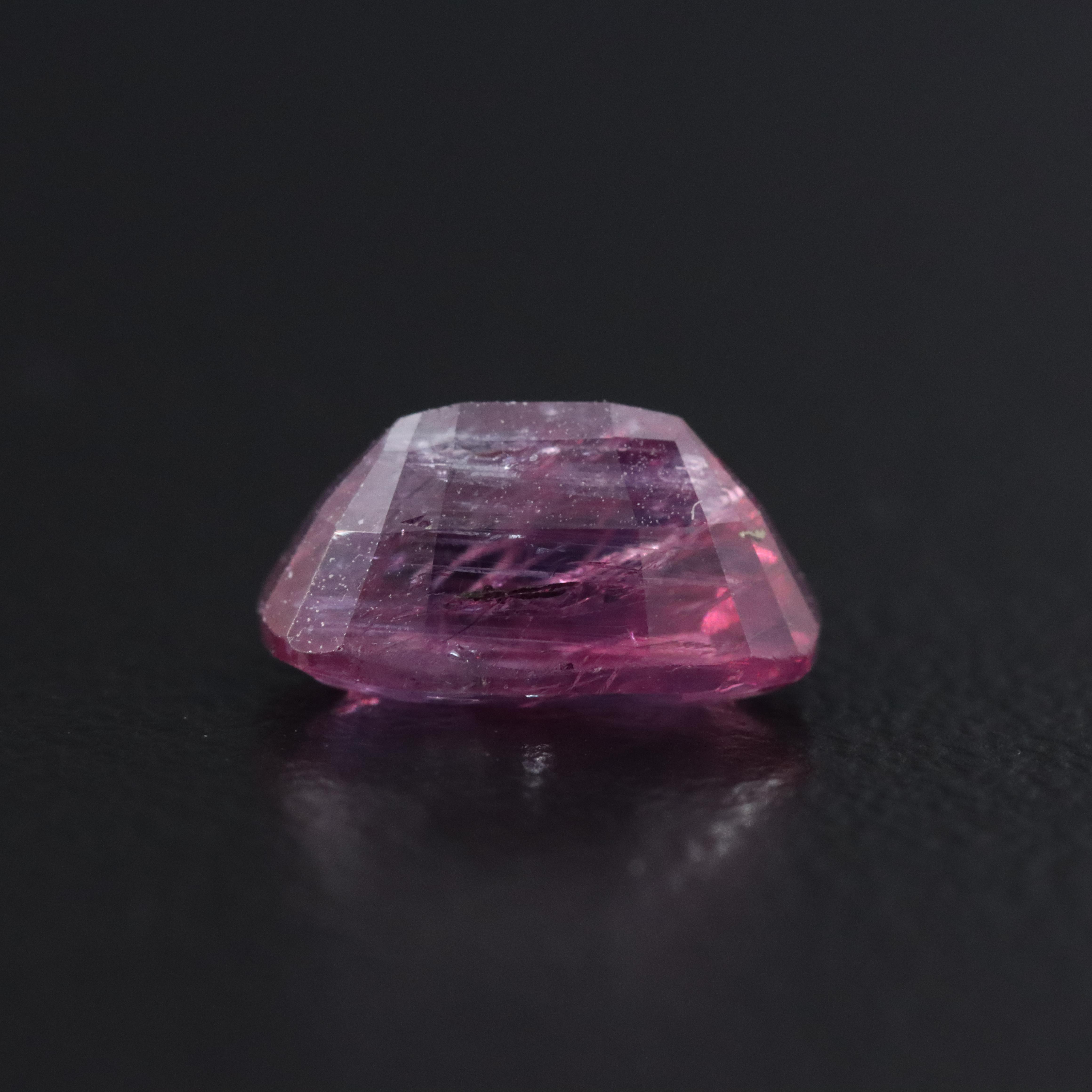 Loose 1.69 CT Unheated Kashmir Sapphire with GIA Report