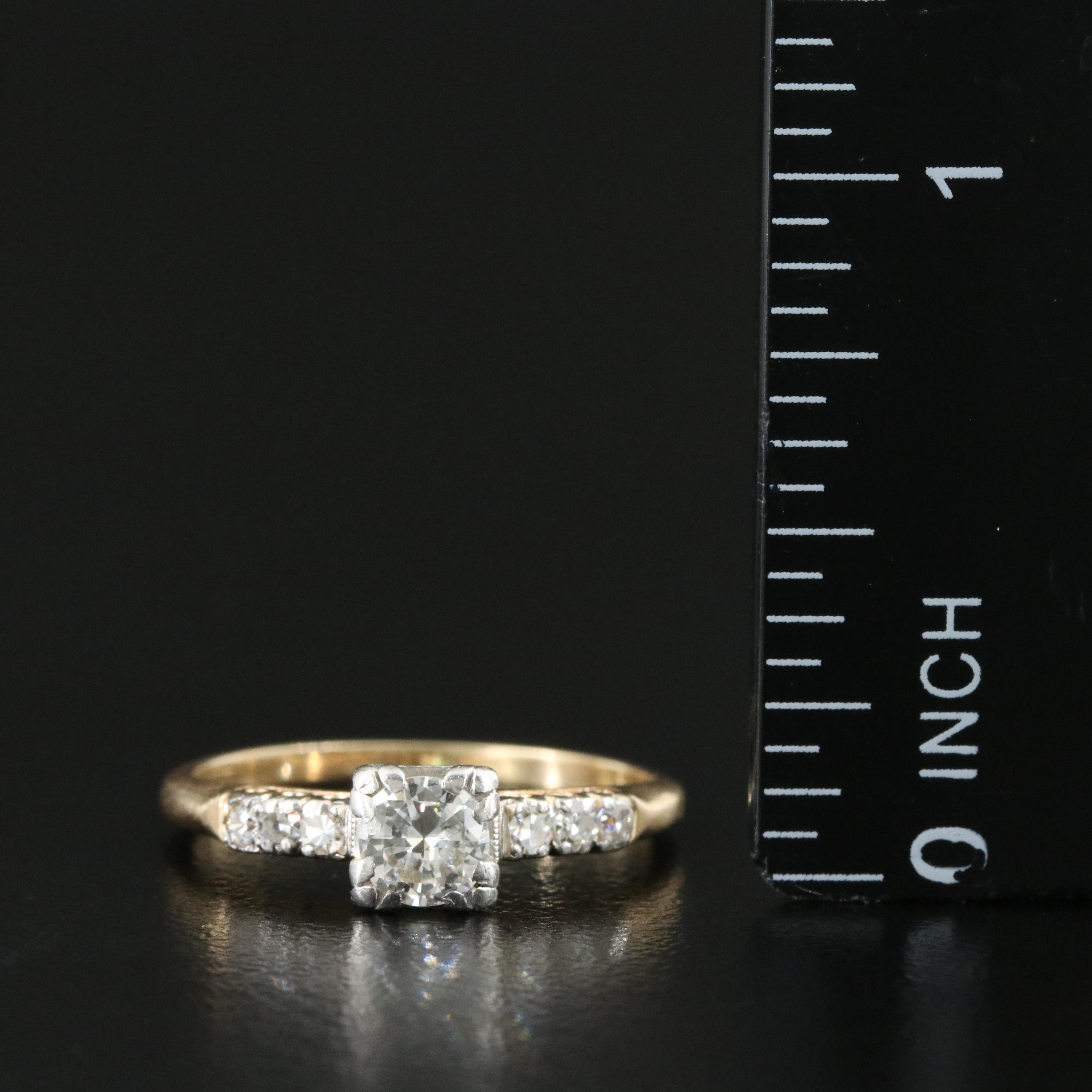 14K 0.49 CTW Diamond Ring