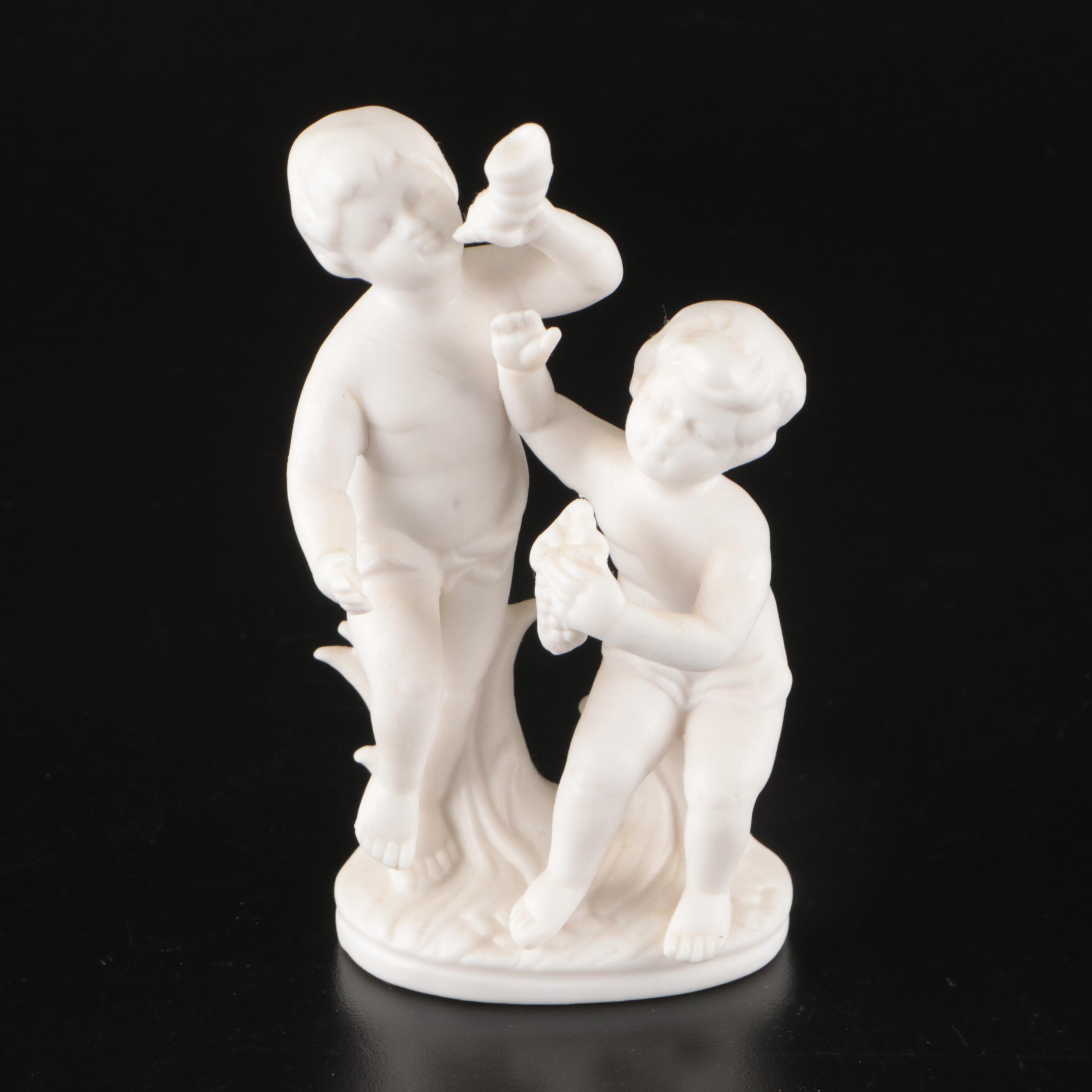 Lefton Birth Month with Other Ceramic and Resin Angel Figurines