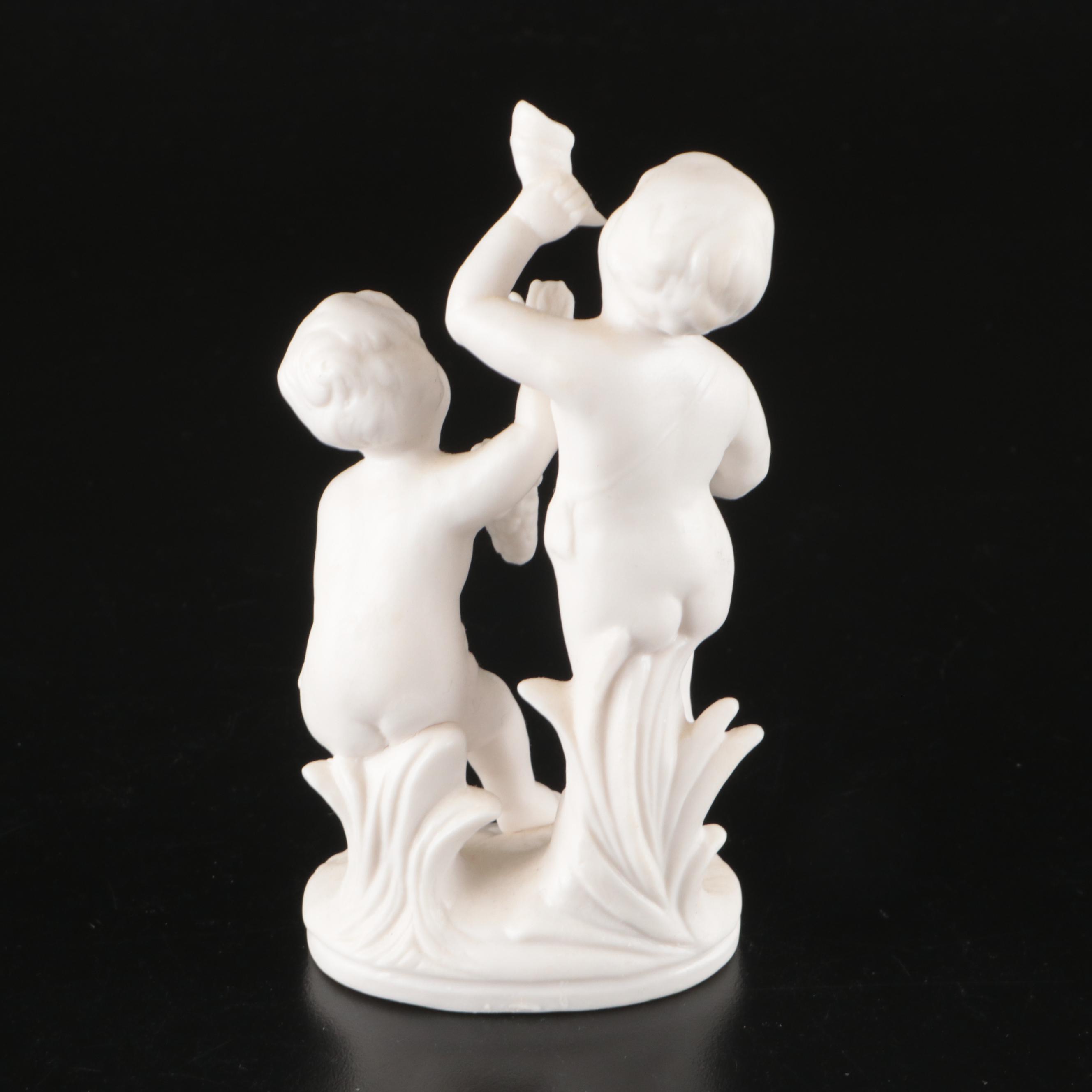 Lefton Birth Month with Other Ceramic and Resin Angel Figurines