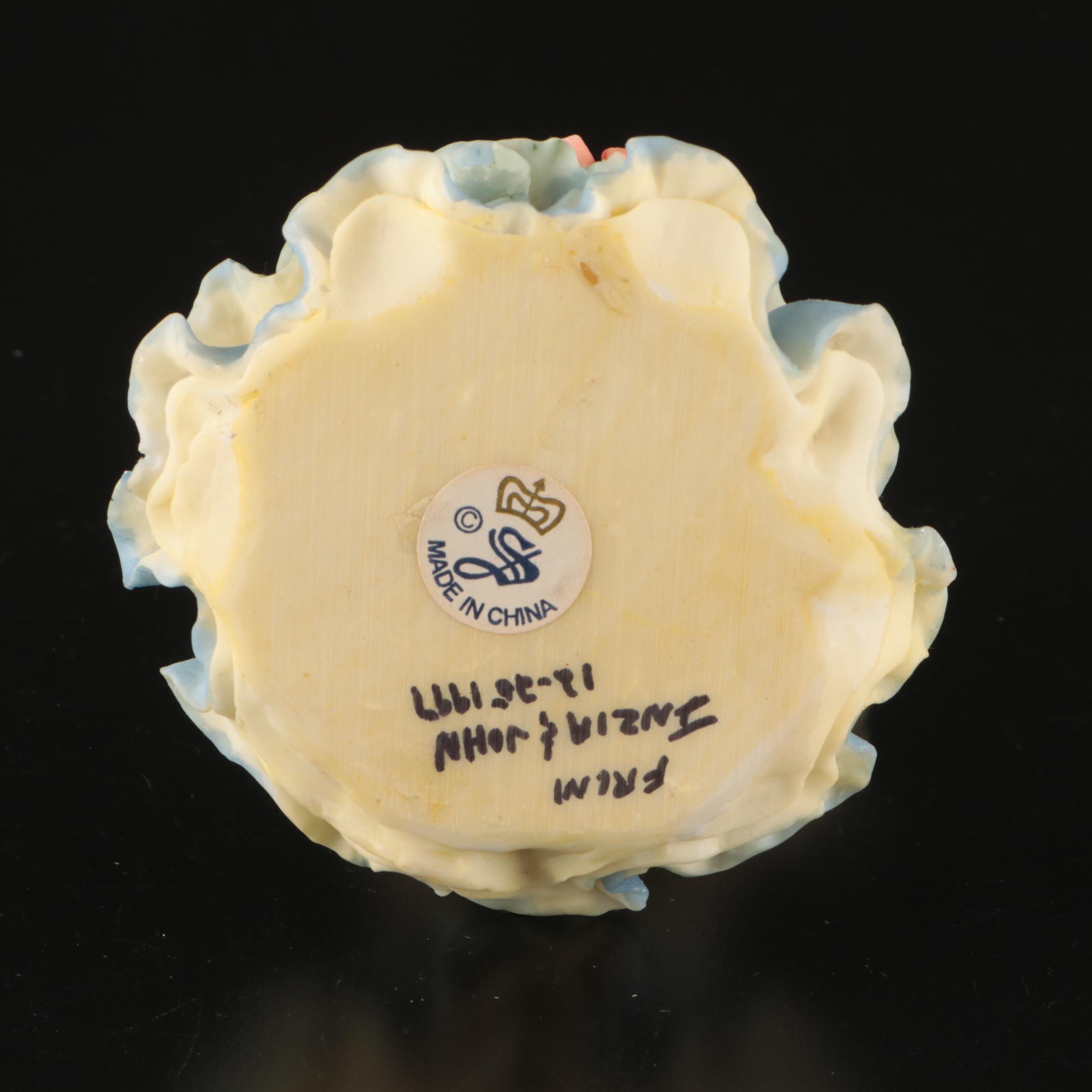 Lefton Birth Month with Other Ceramic and Resin Angel Figurines