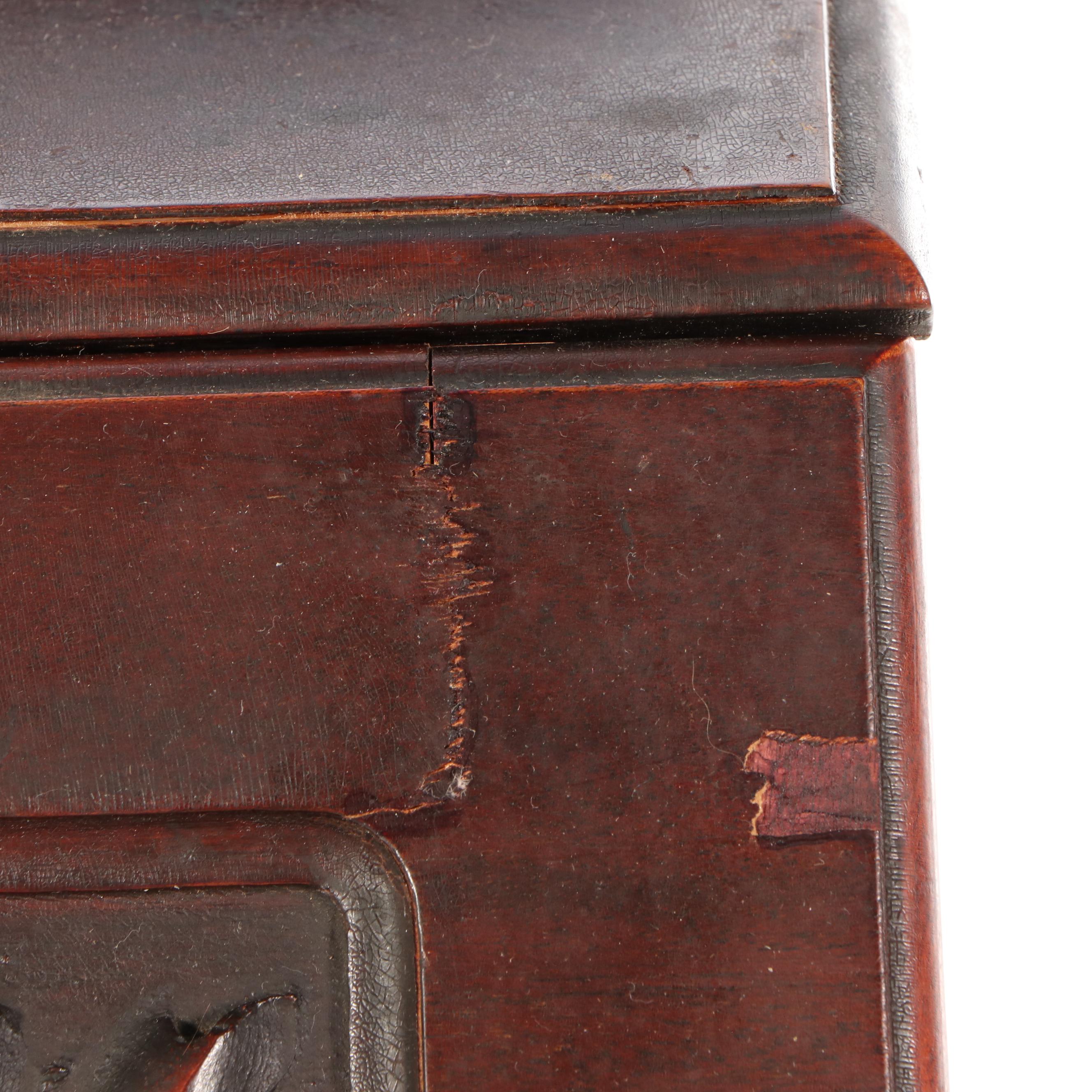 Victorian Mahogany Drop-Front Writing Desk, Late 19th/ Early 20th Century