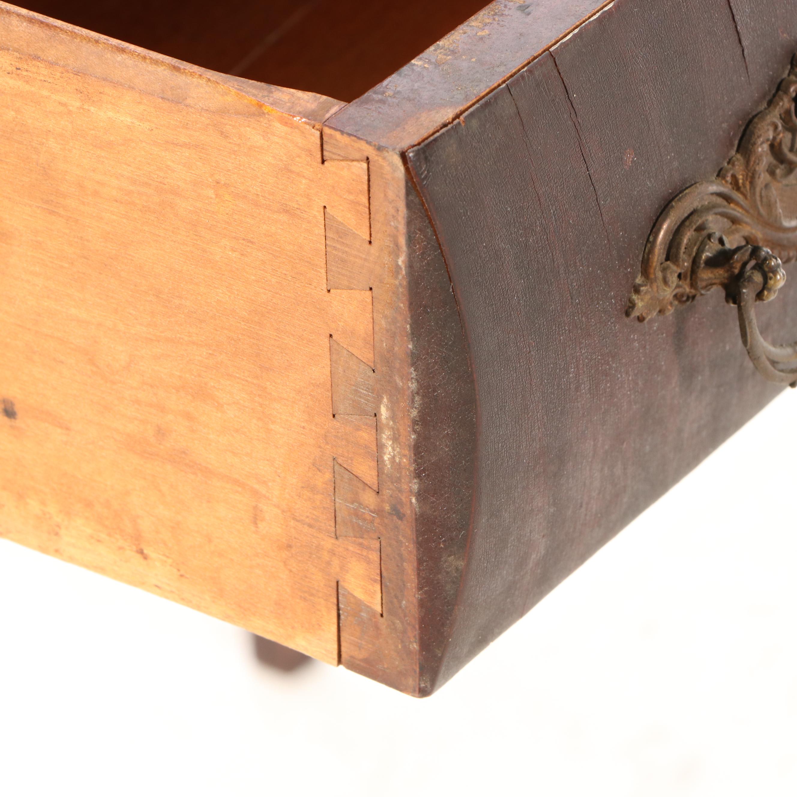 Victorian Mahogany Drop-Front Writing Desk, Late 19th/ Early 20th Century